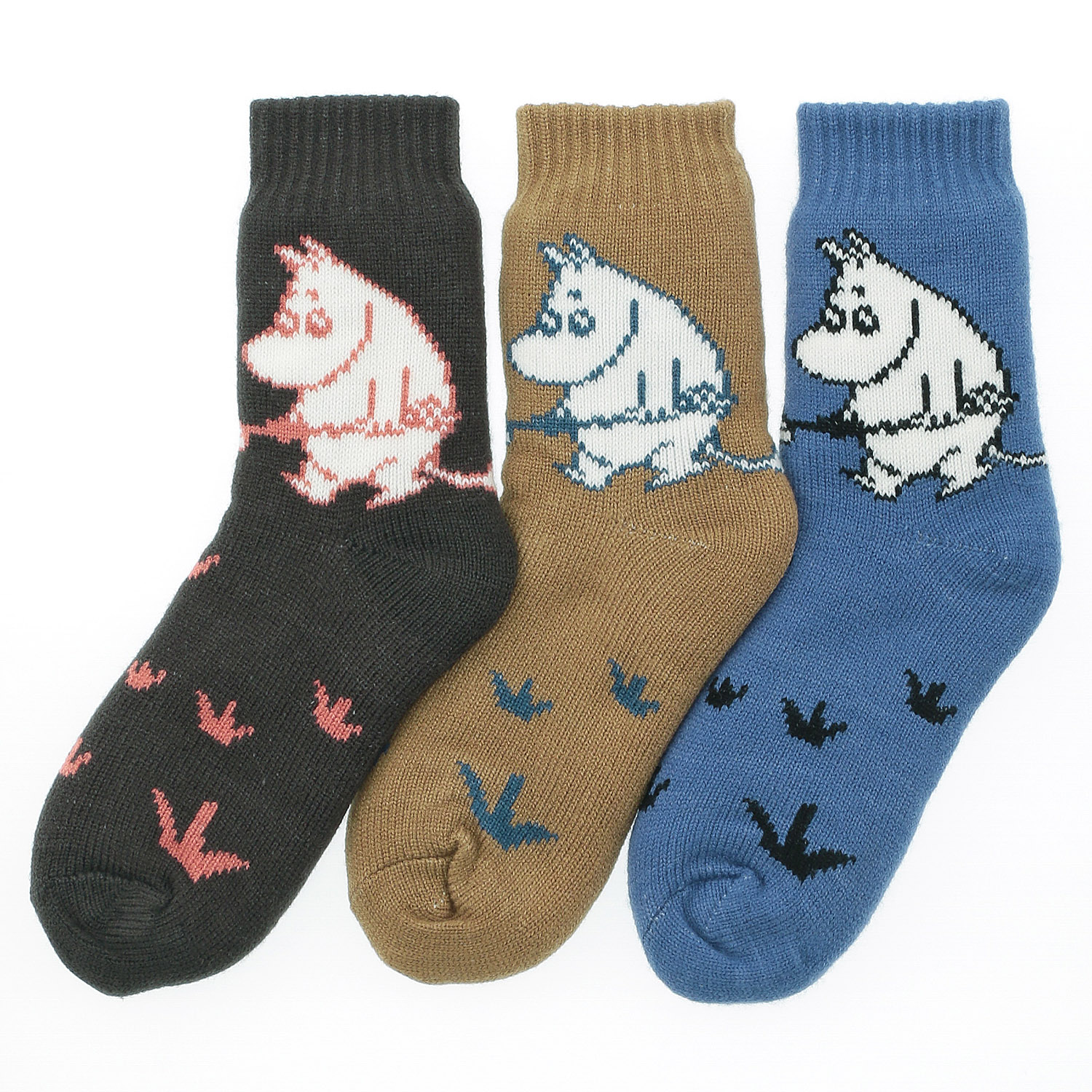 MOOMIN ホームクルー 内ボア二重編み スコップムーミン【在庫限り】 - 画像1