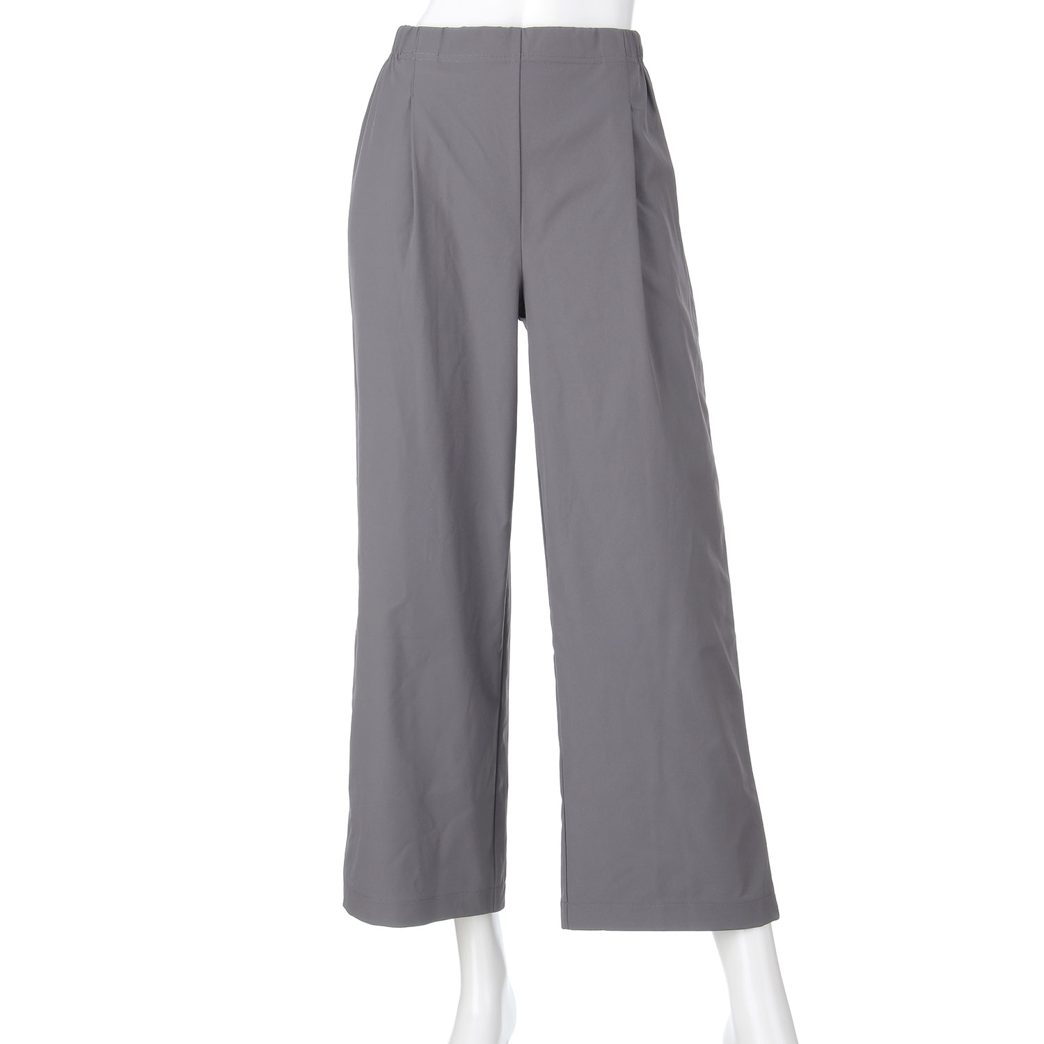 撥水 ストレッチ ワイドパンツ 【雨の日・アウトドアにおすすめ】 - 画像9