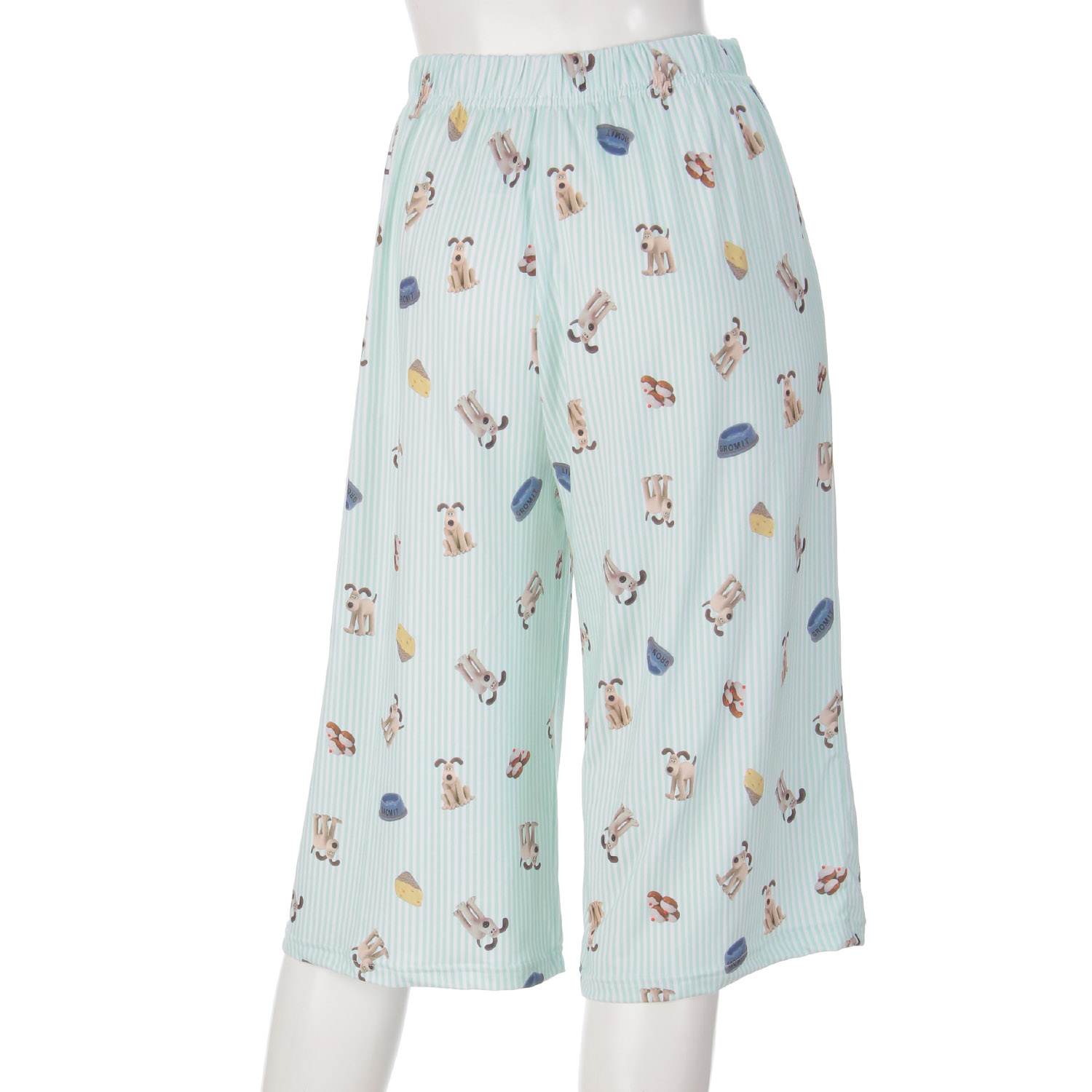 ウォレスとグルミット ルームパンツ 7分丈ワイド - 画像2