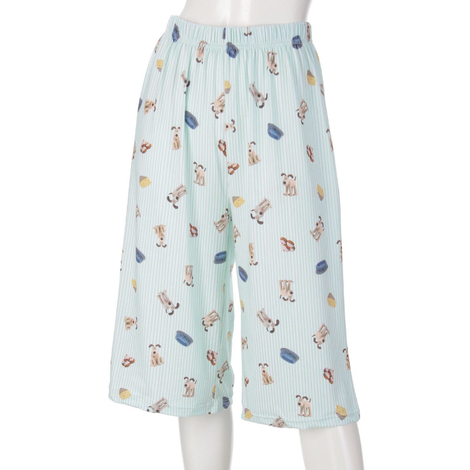 ウォレスとグルミット ルームパンツ 7分丈ワイド【在庫限り】