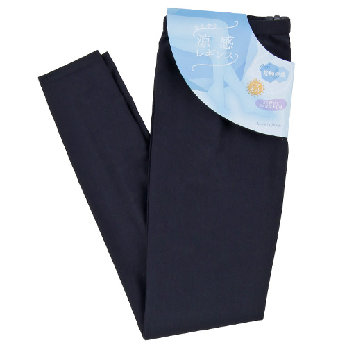 冷感ナイロンレギンス10分丈 - 画像3