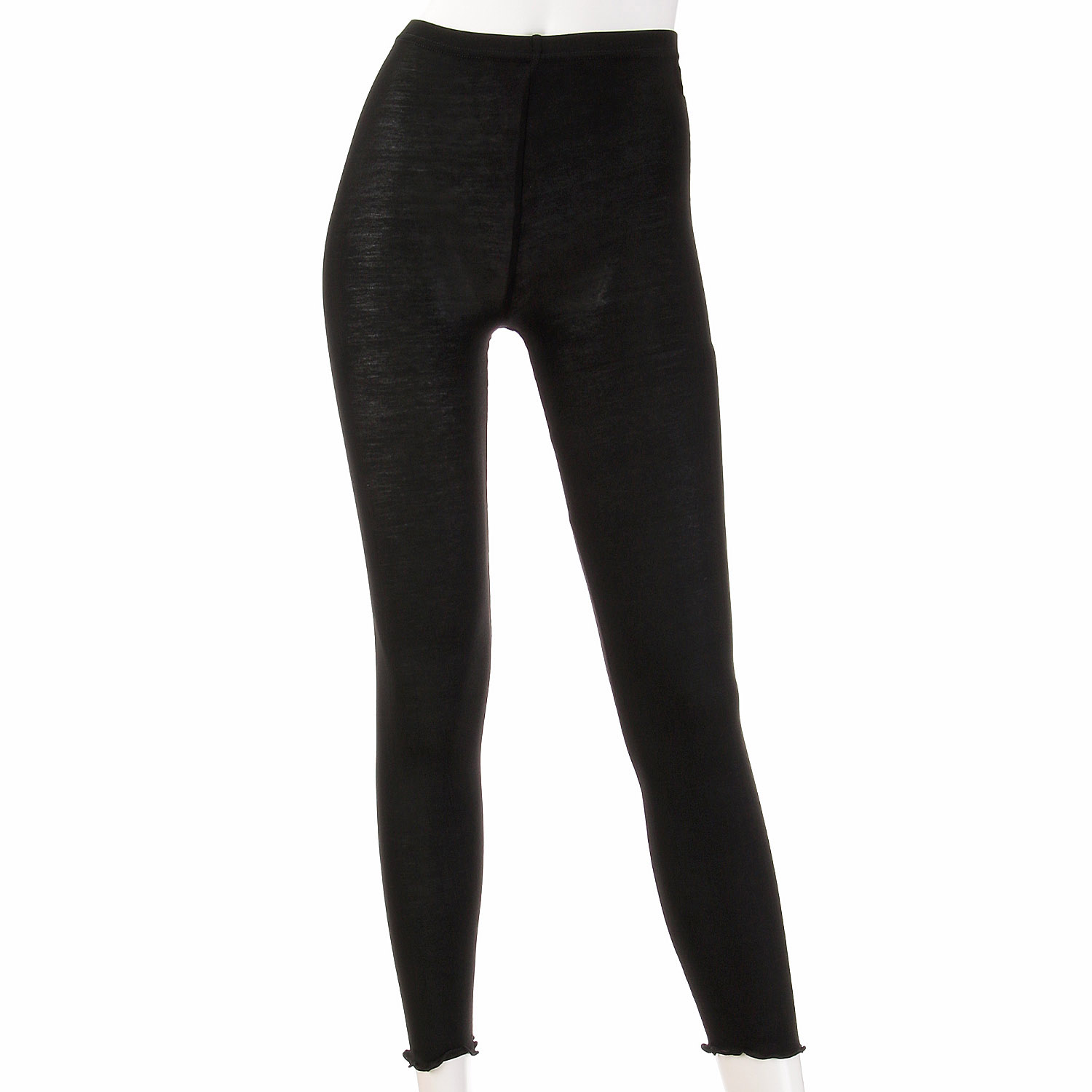 やわらか レーヨンレギンス 裾メロウタイプ - 画像5