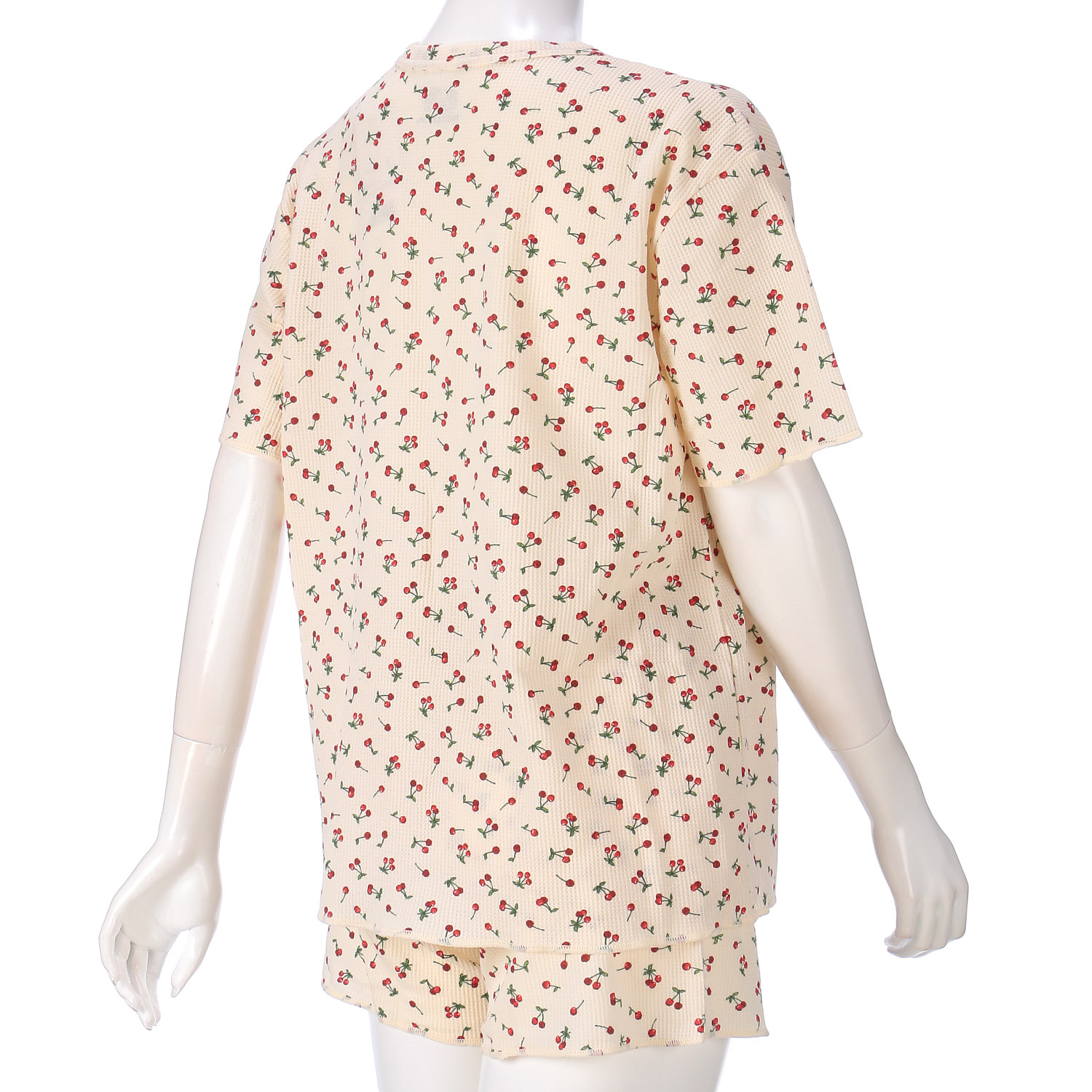 FRUIT OF THE LOOM ワッフル半袖短パン 上下セット - 画像2