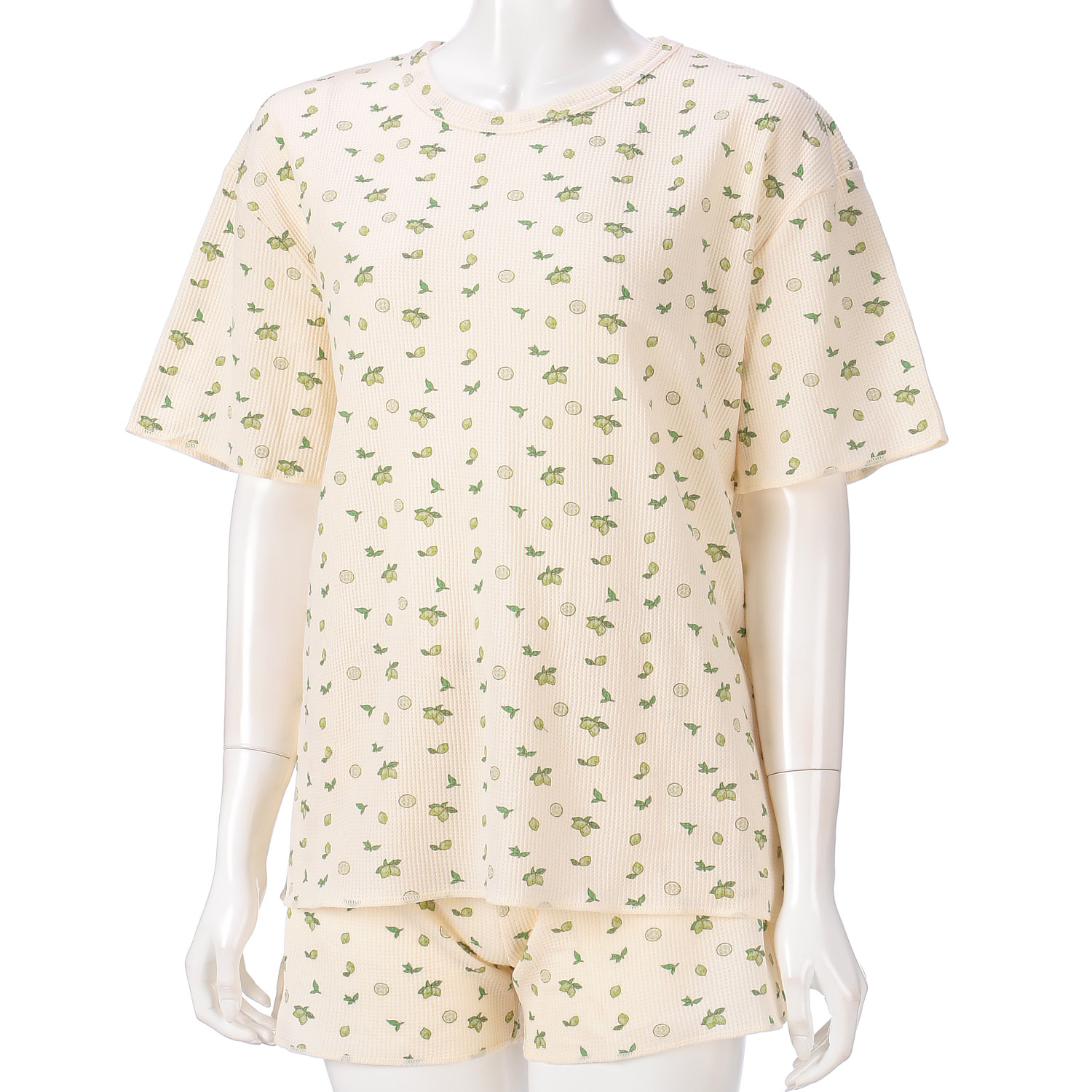 FRUIT OF THE LOOM ワッフル半袖短パン 上下セット - 画像7