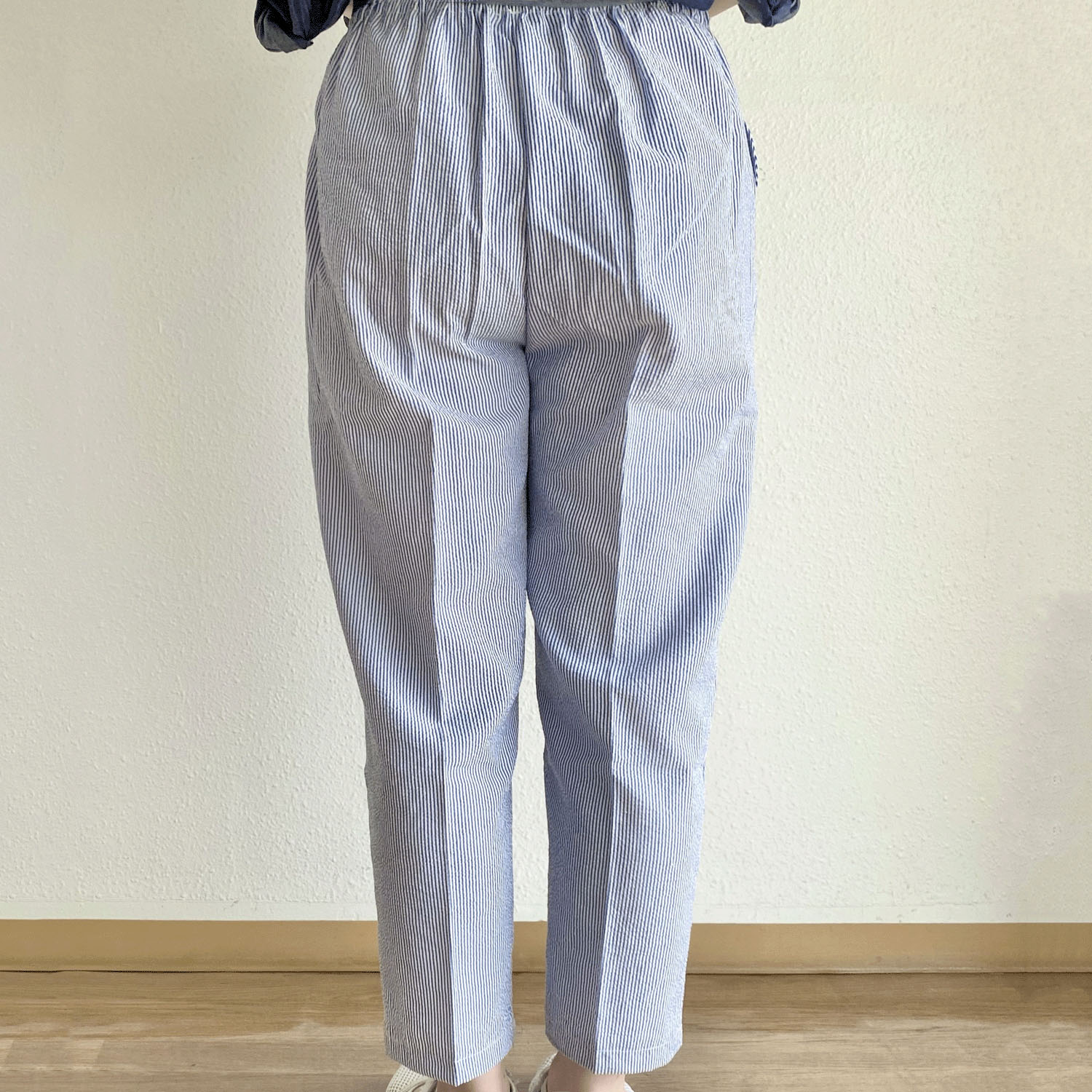 リラックスパンツ ストライプ - 画像6