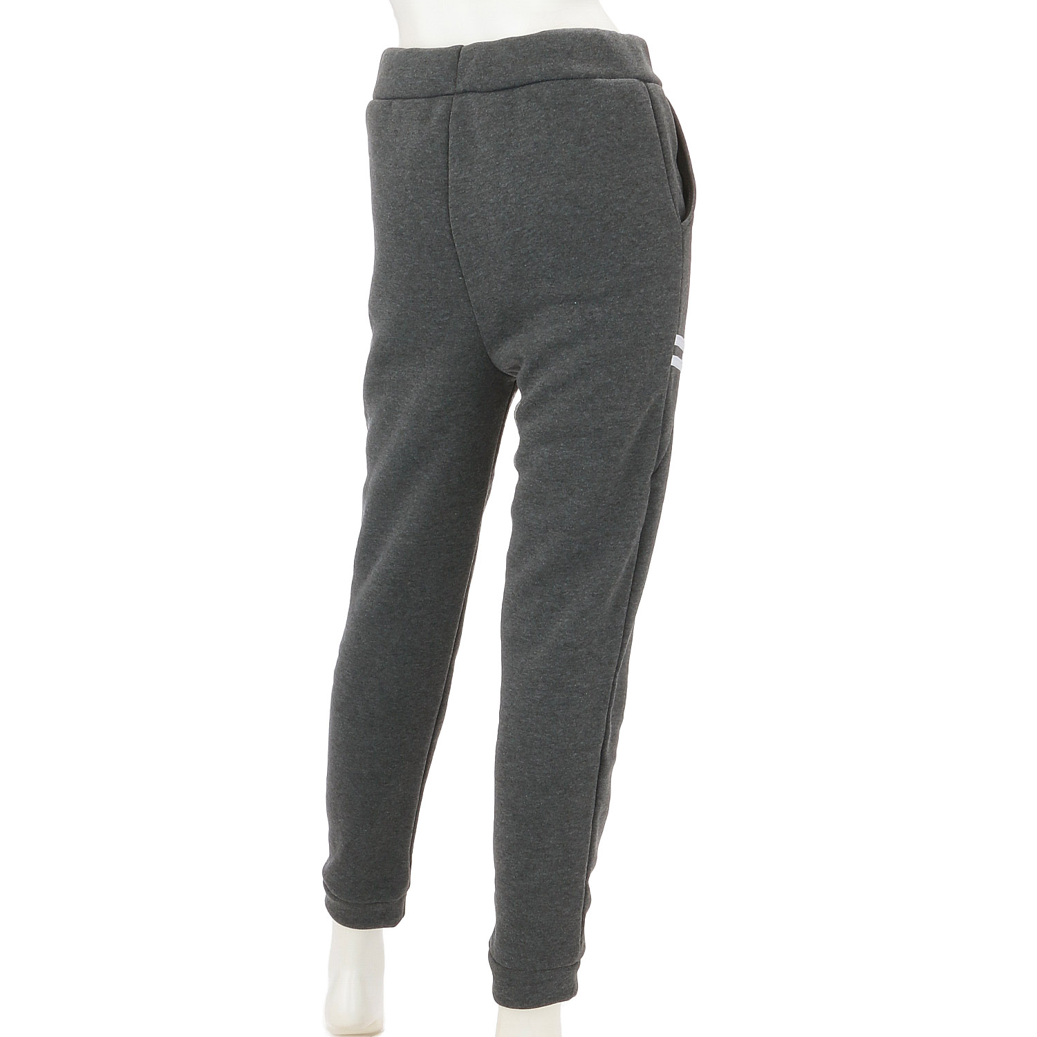 裏起毛 スウェット 2本ライン ジョガーパンツ【在庫限り】 - 画像3