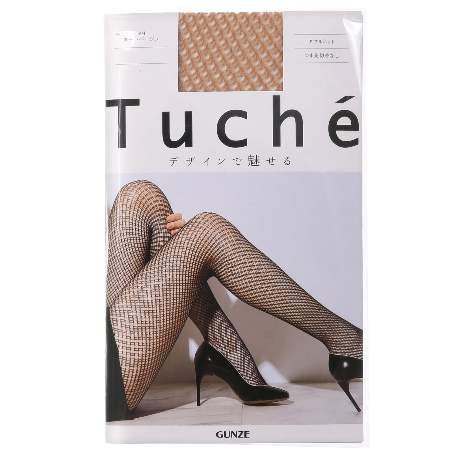 Tuche ダブルネット柄ストッキング 旧品番170－160 - 画像3