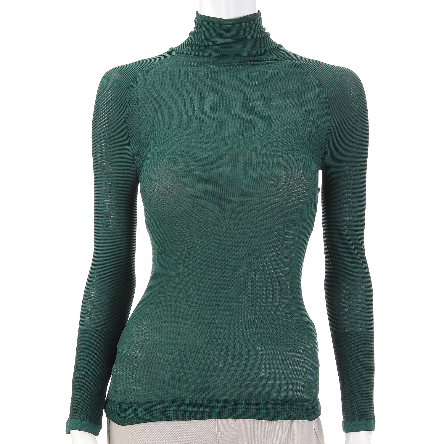 日本製 タイツ素材  8分丈 パウダリーインナー ハイネック【在庫限り】 - 画像15