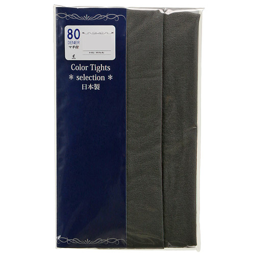 【M～L】80デニール カラータイツ【在庫限り】