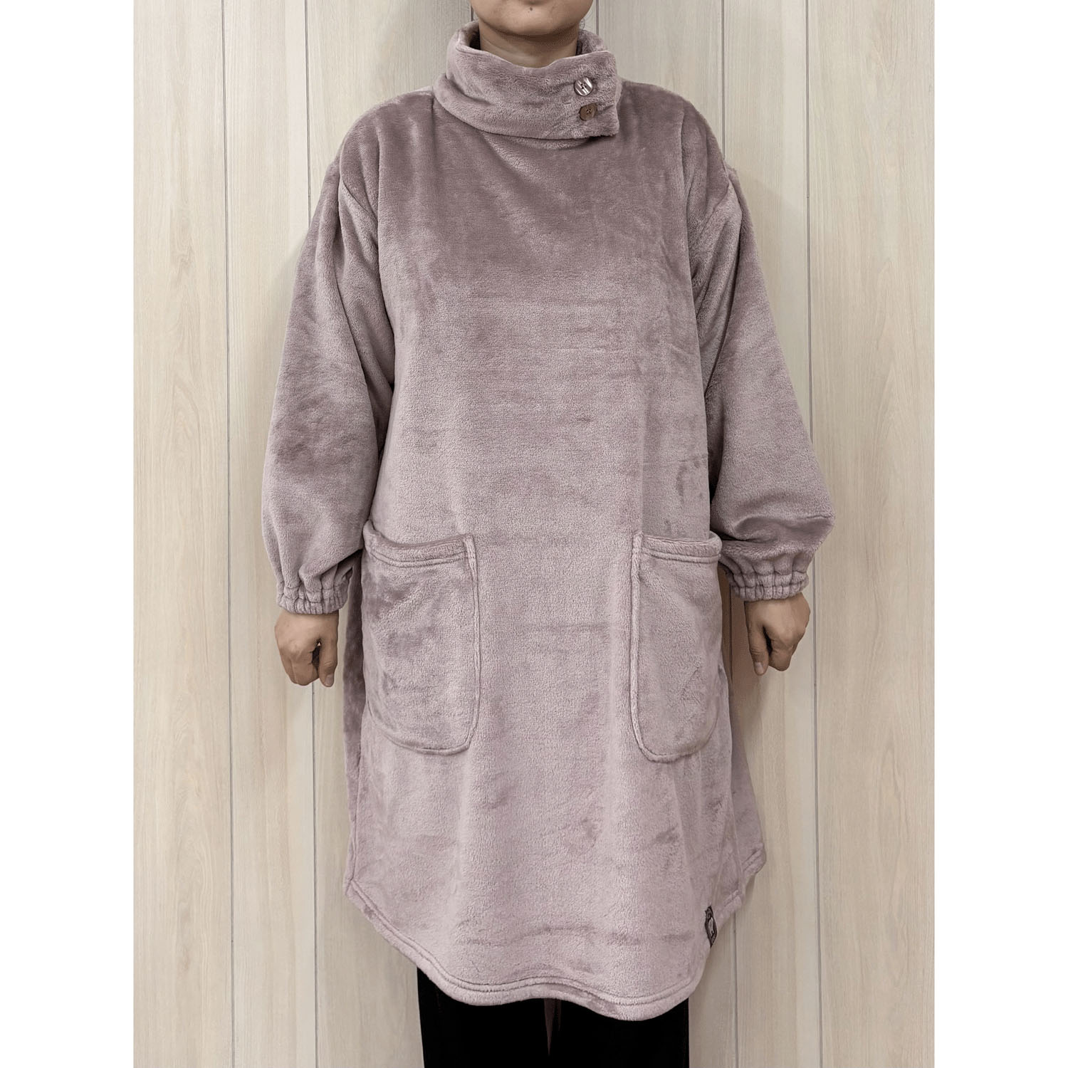 ECRU ファーボアハイネックカッポー - 画像1