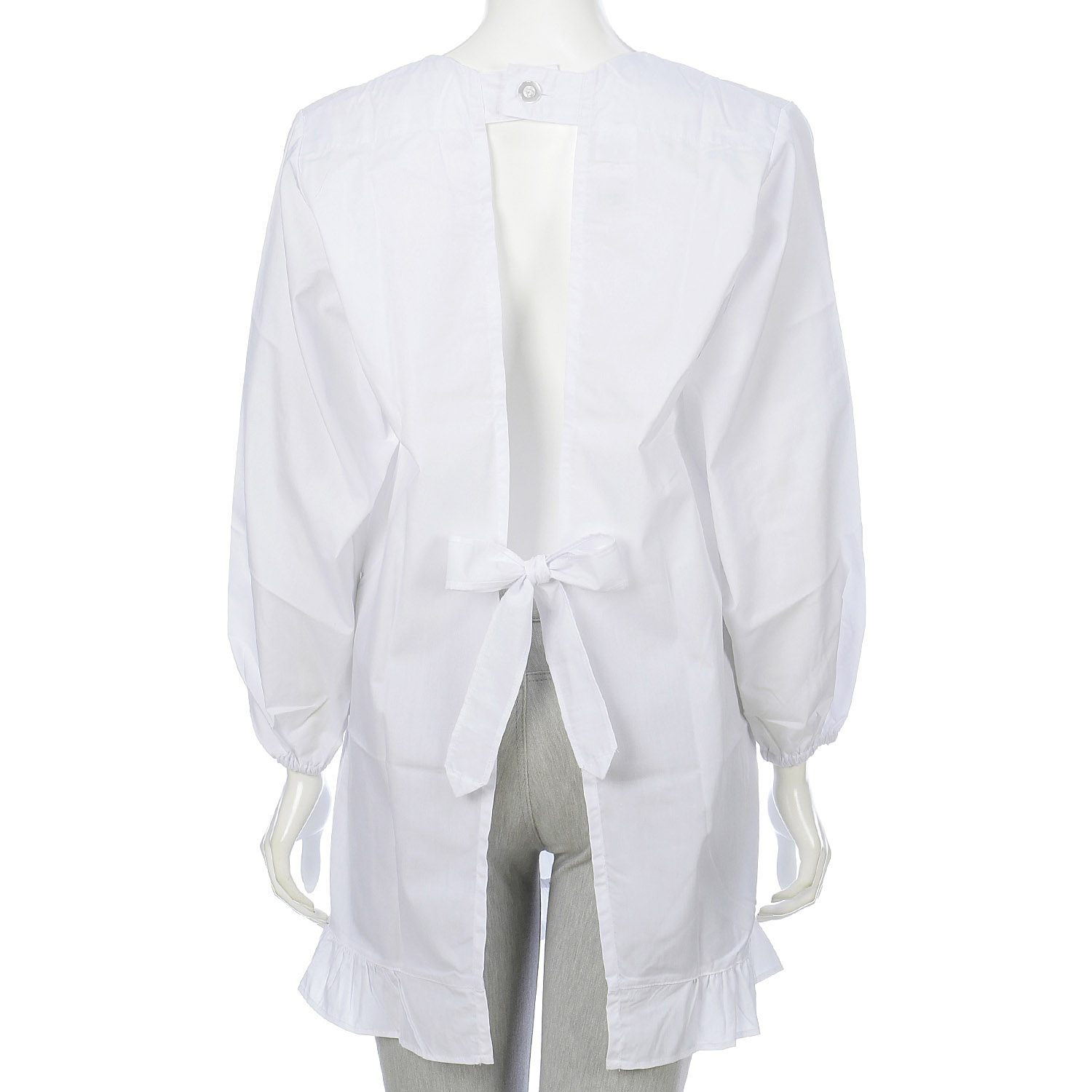 洋装 袋入り割烹着着 - 画像2