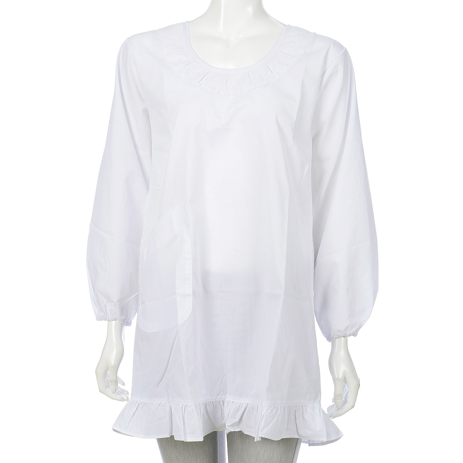 洋装 袋入り割烹着着 - 画像1