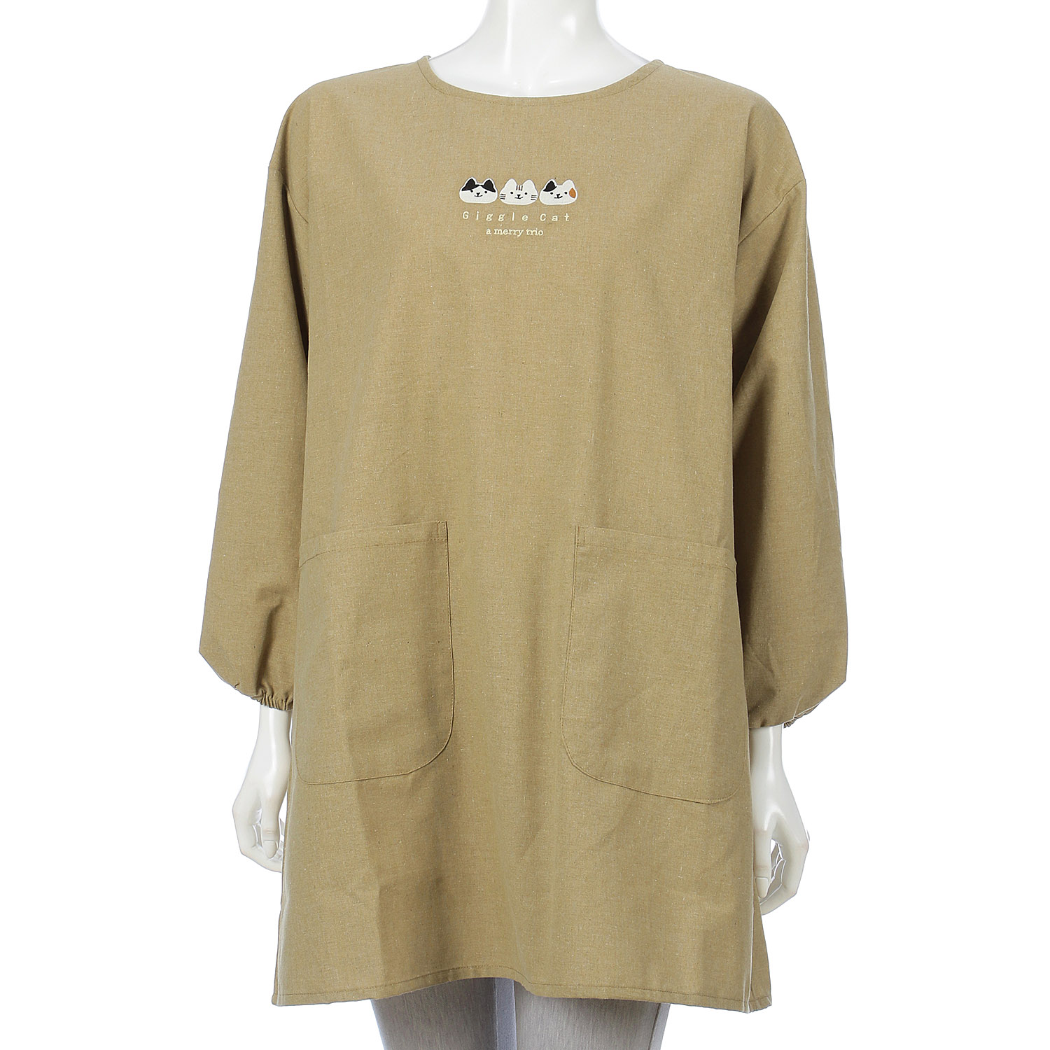 Animal art 上釦下紐アニマル刺繍カッポー - 画像2