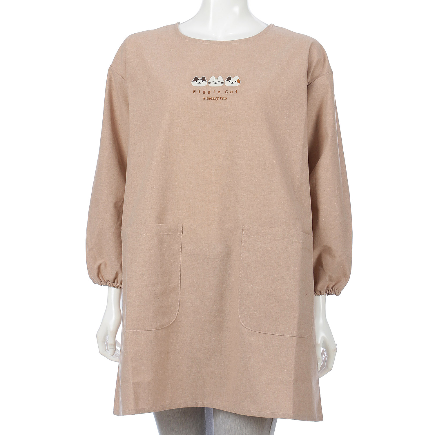 Animal art 上釦下紐アニマル刺繍カッポー