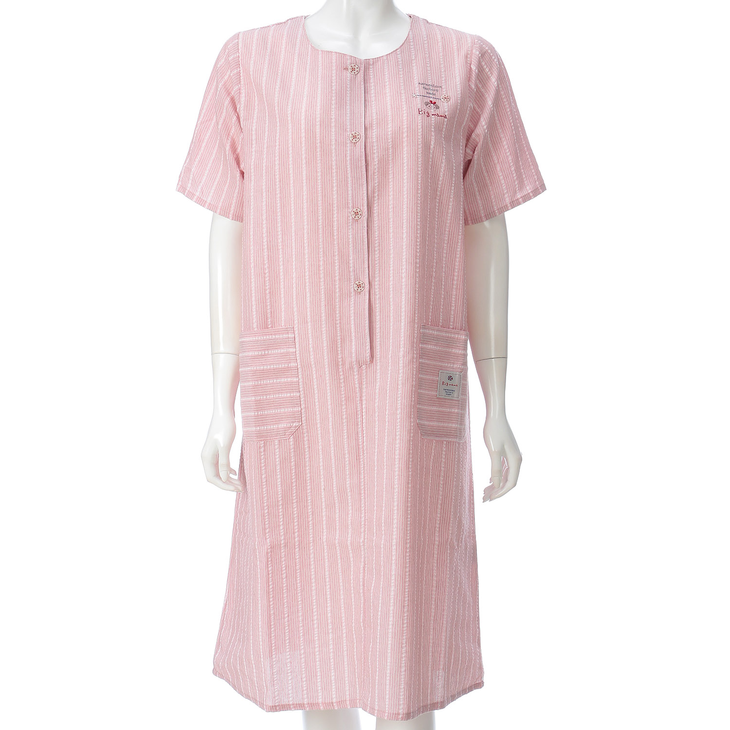 ビッグママ サッカーストライプ前半開ワンピース - 画像1