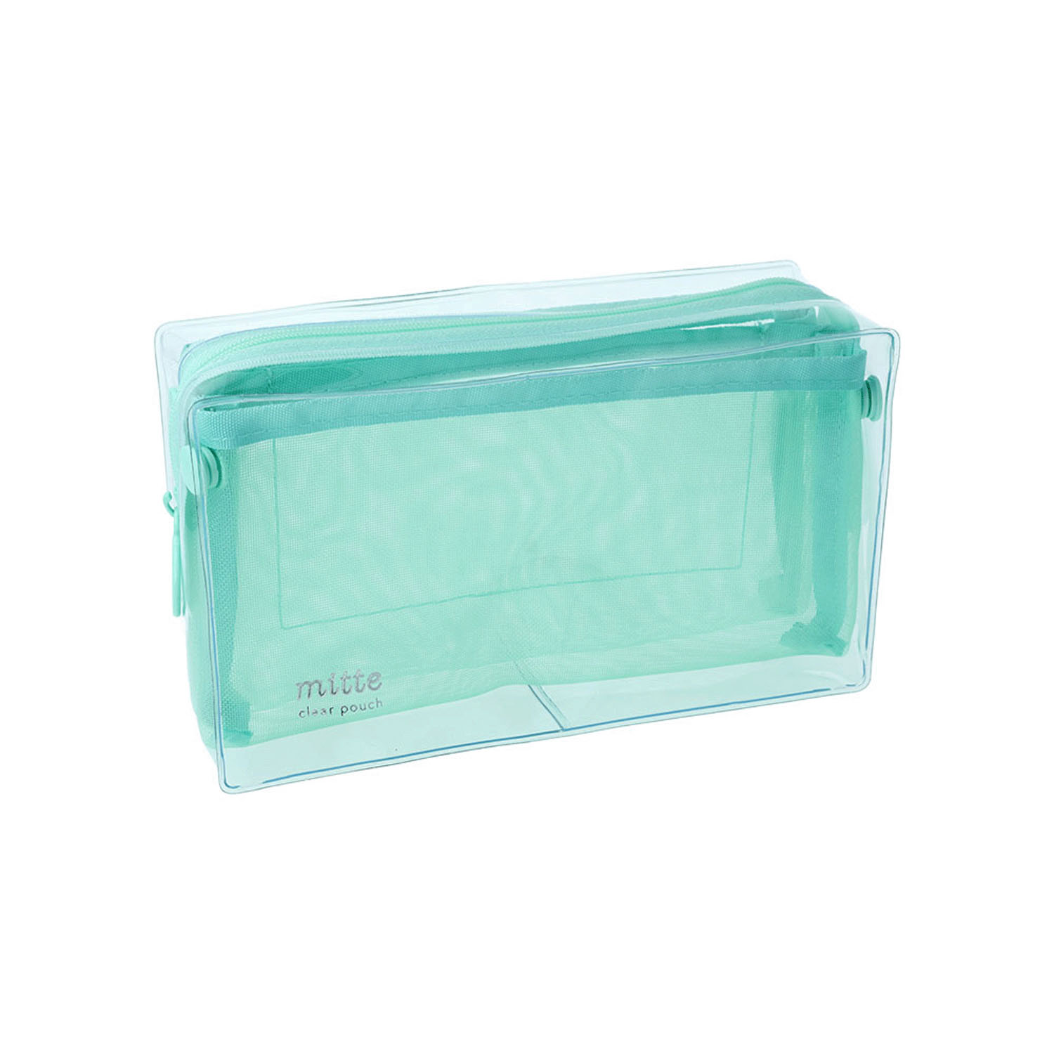 mitte クリアメッシュボックスポーチ - 画像17