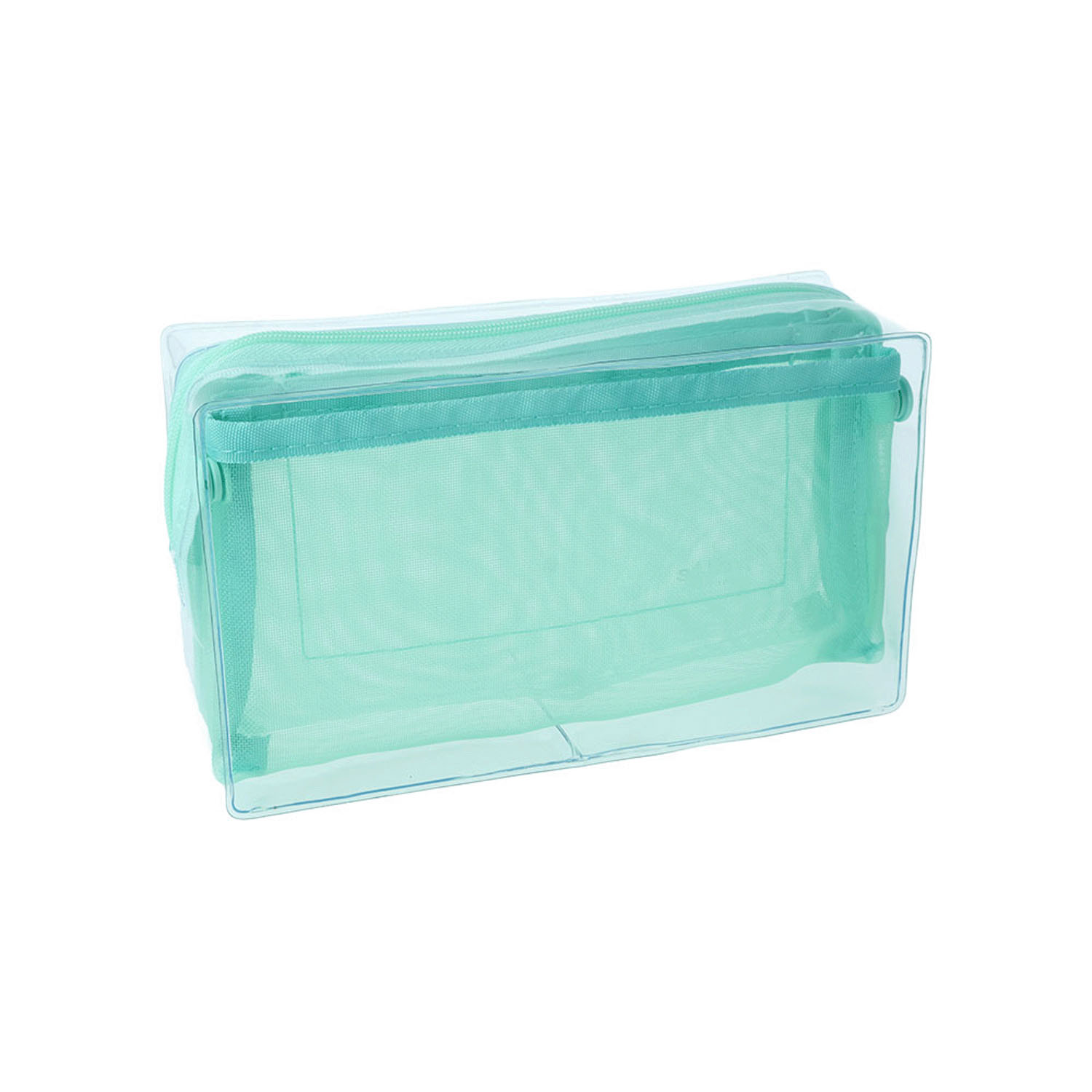 mitte クリアメッシュボックスポーチ - 画像18