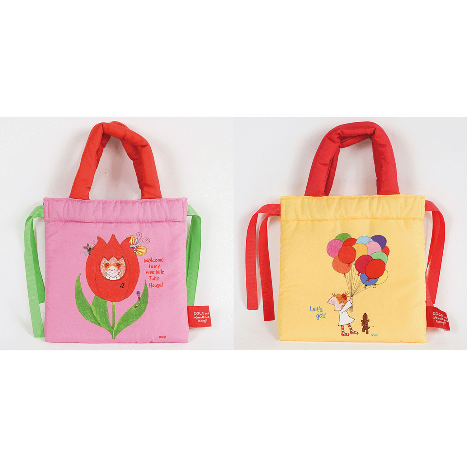 ココちゃん クッション巾着 - 画像1