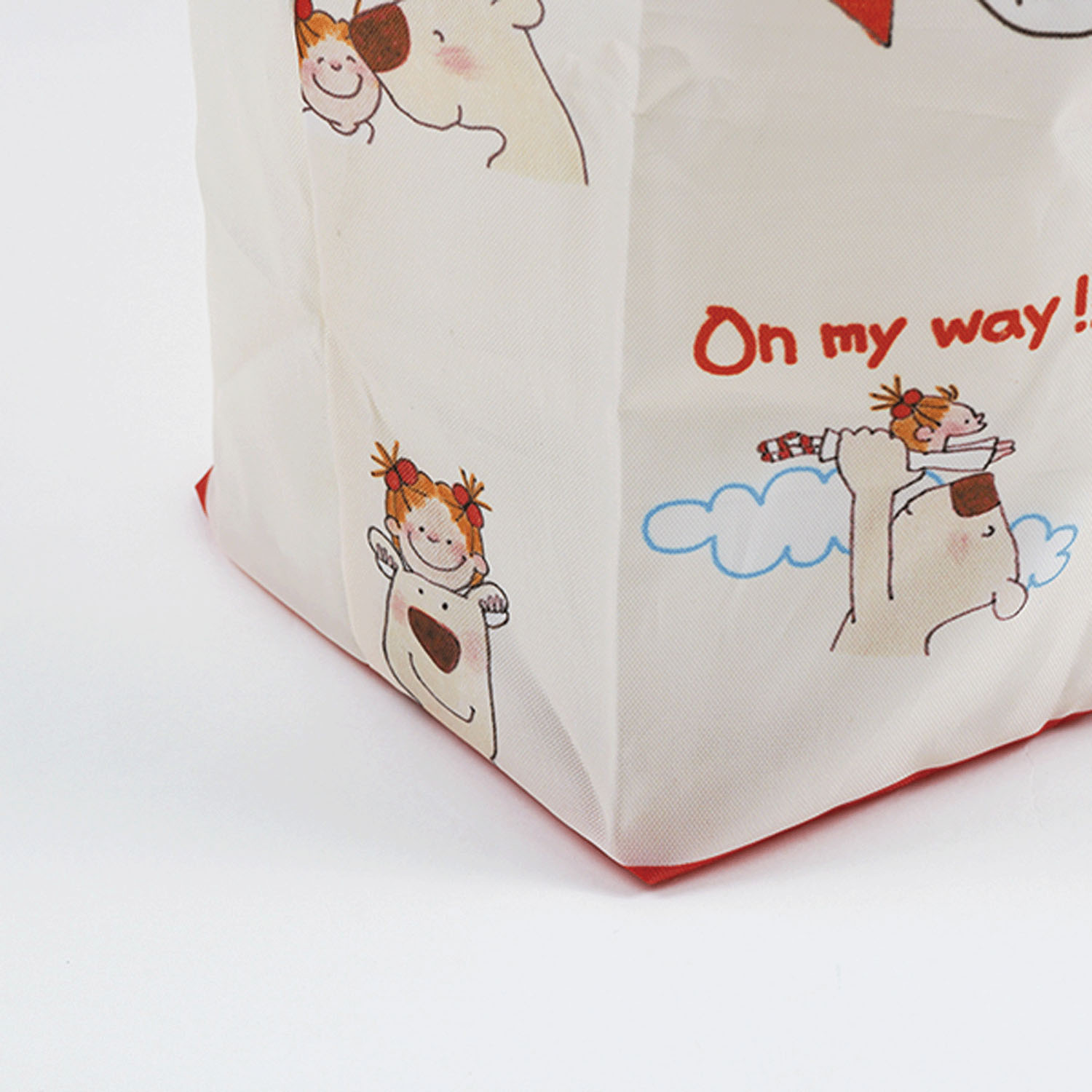 ココちゃん 底板付きエコバッグS - 画像5