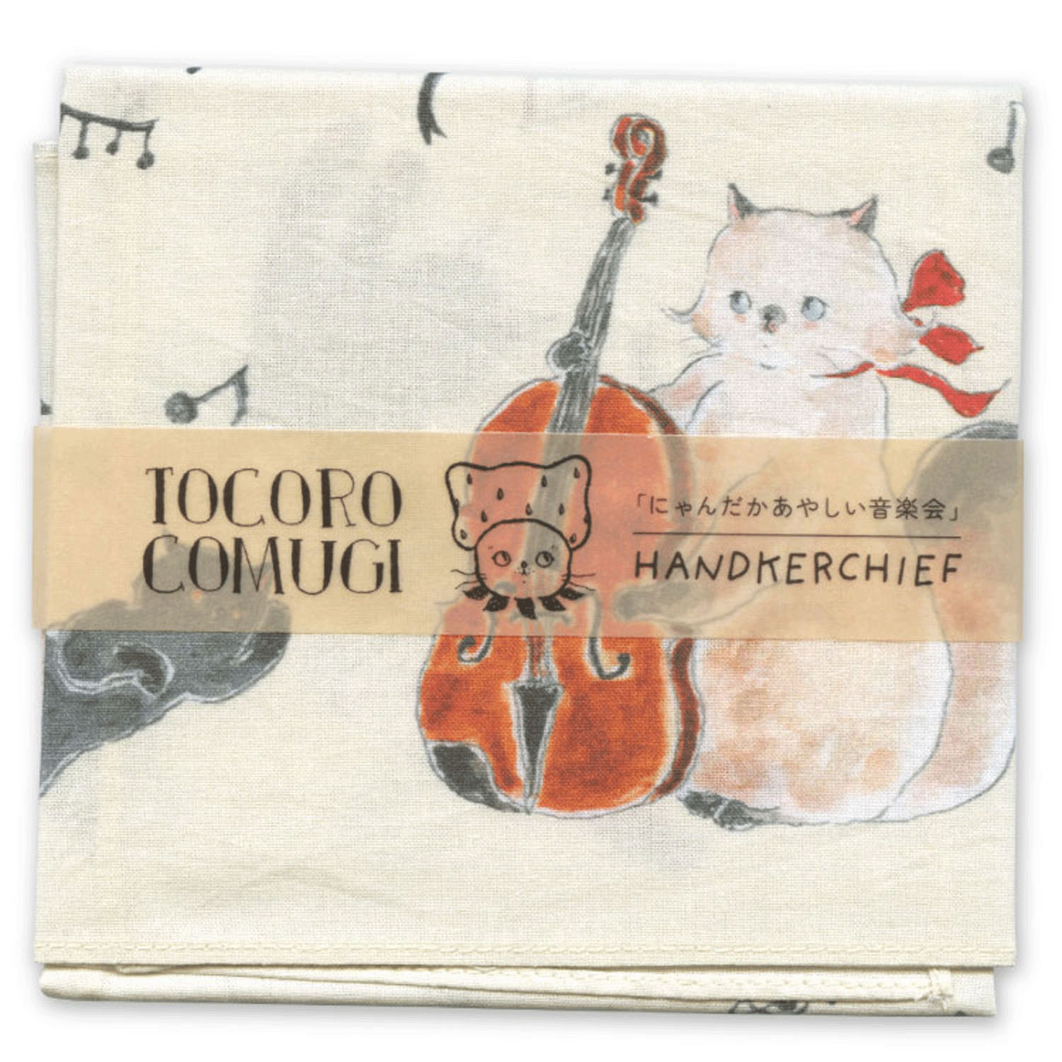 トコロコムギ ハンカチ - 画像3