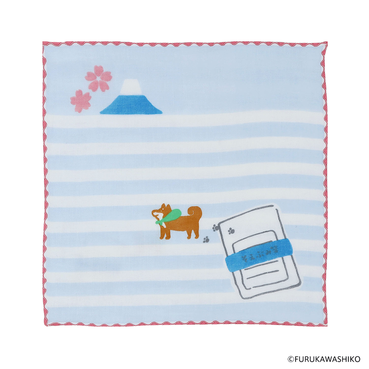 Old Resta×古川紙工 ハンカチ - 画像2