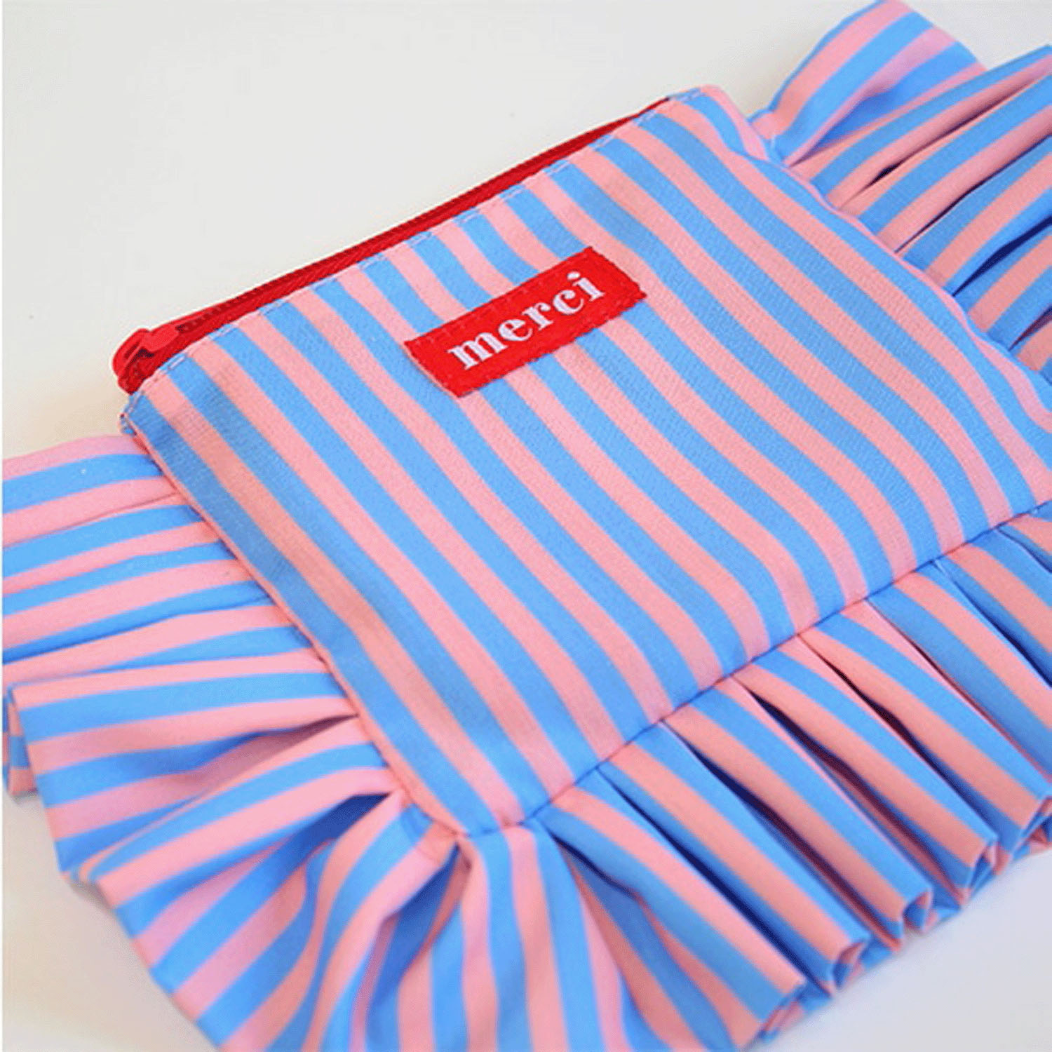 MERCI ストライプ コットンポーチS - 画像7