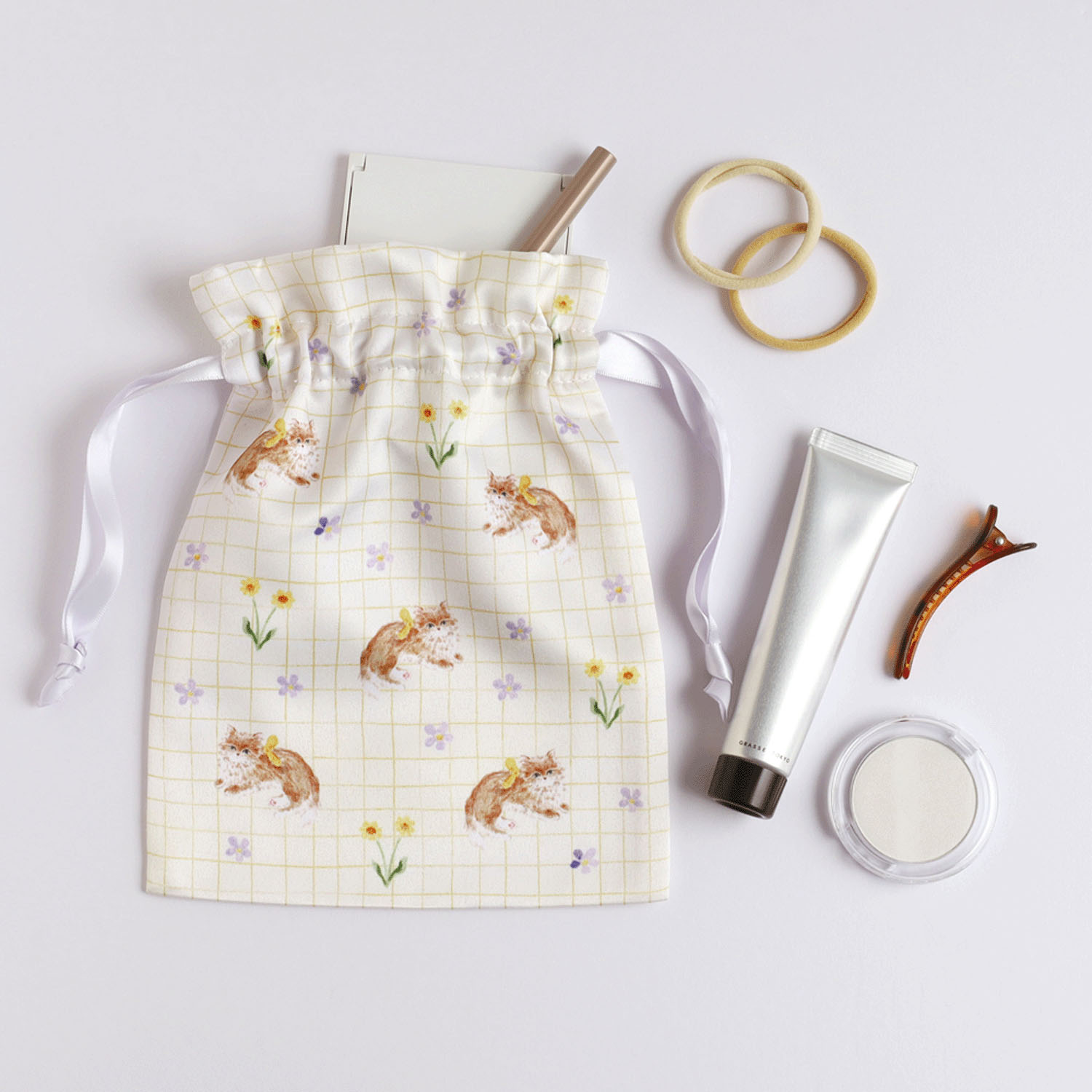 利光春華 サテン巾着 - 画像13