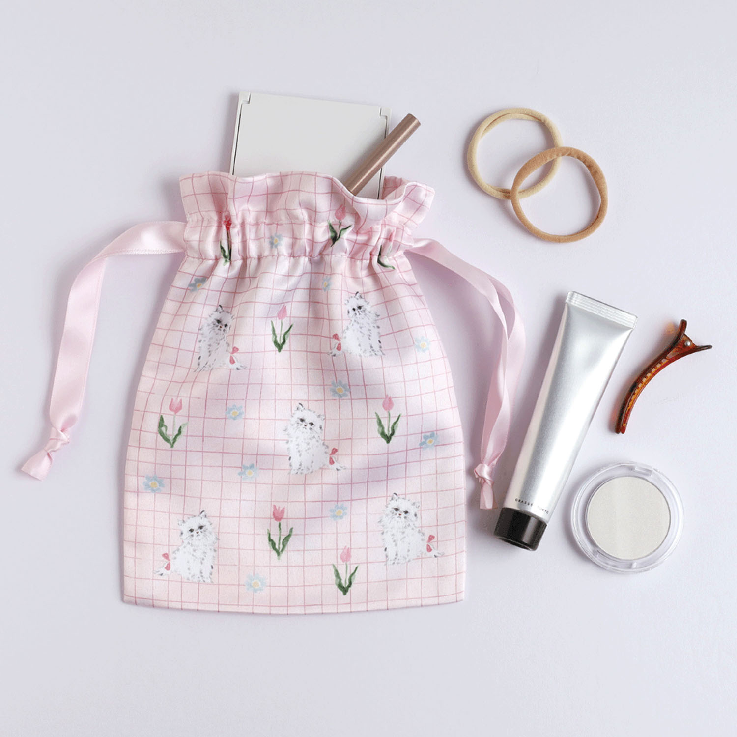 利光春華 サテン巾着 - 画像7