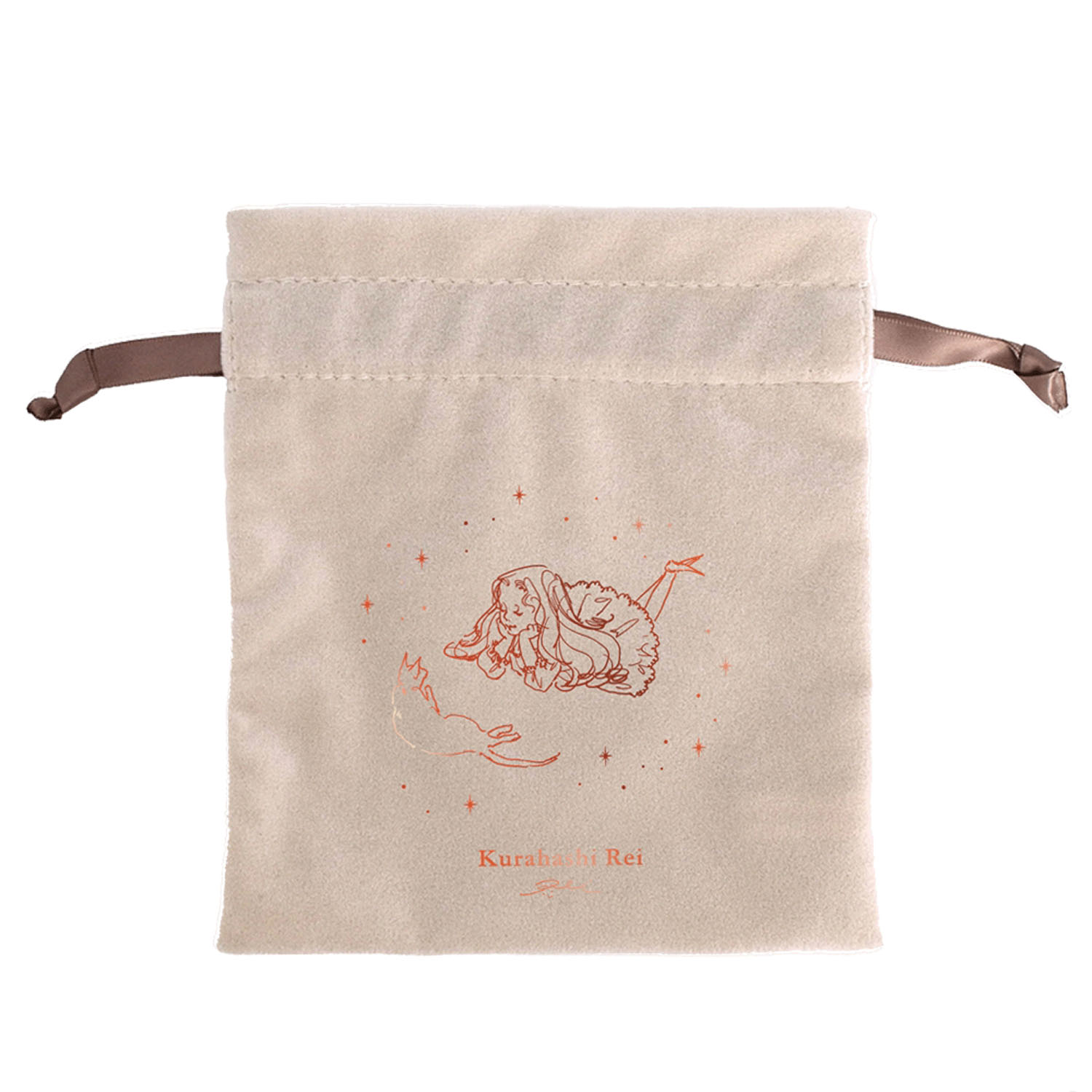 くらはしれい ベロア巾着 - 画像3