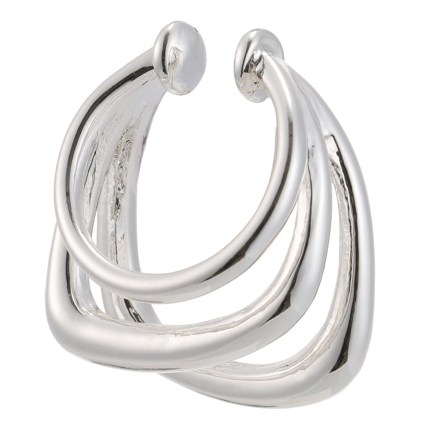 3連フープイヤ－カフ