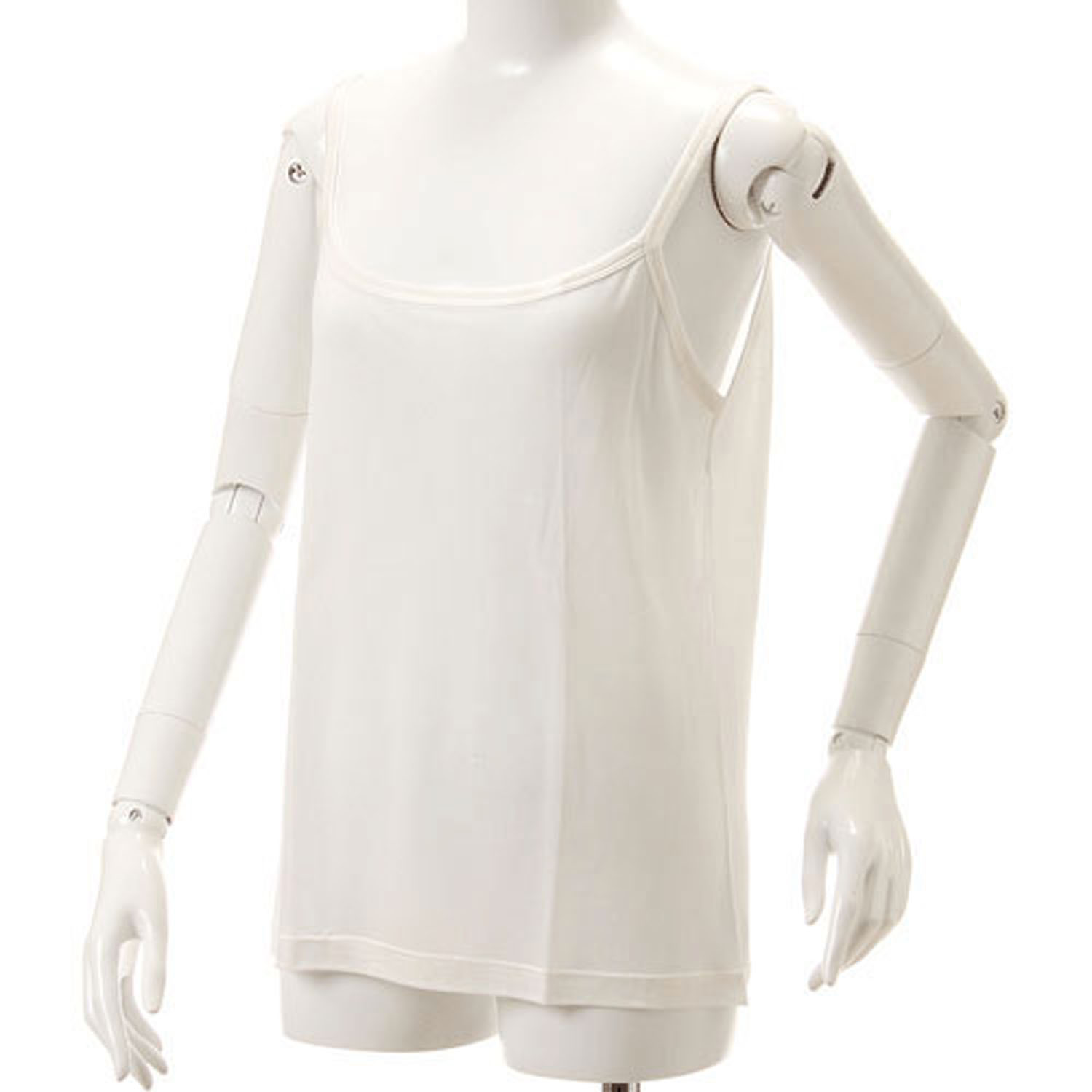 正絹シルク100％インナー キャミソール （ 天竺編み ） - 画像7