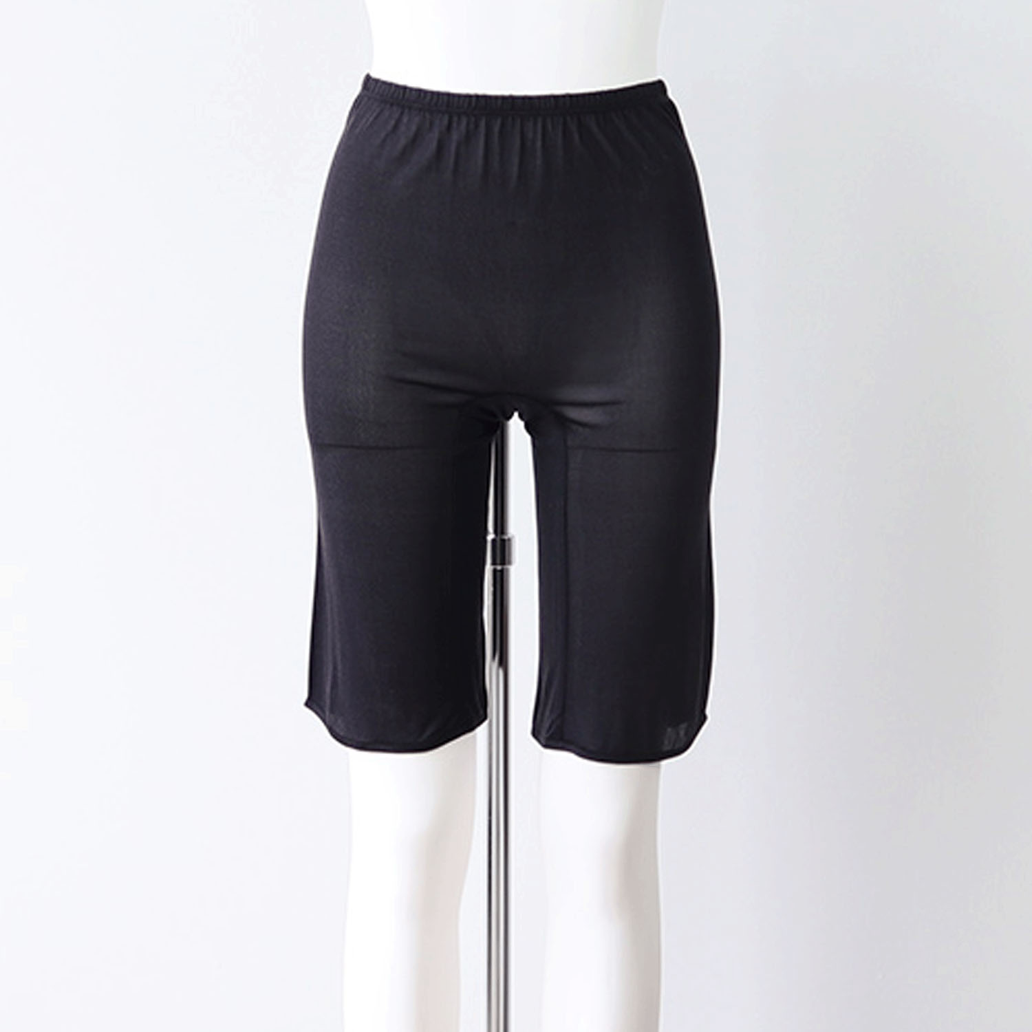 正絹シルク100％インナー 5分丈ボトム （天竺編み） - 画像2