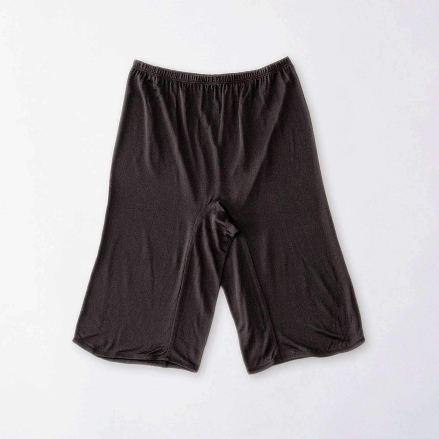 正絹シルク100％インナー 5分丈ボトム （天竺編み） - 画像3