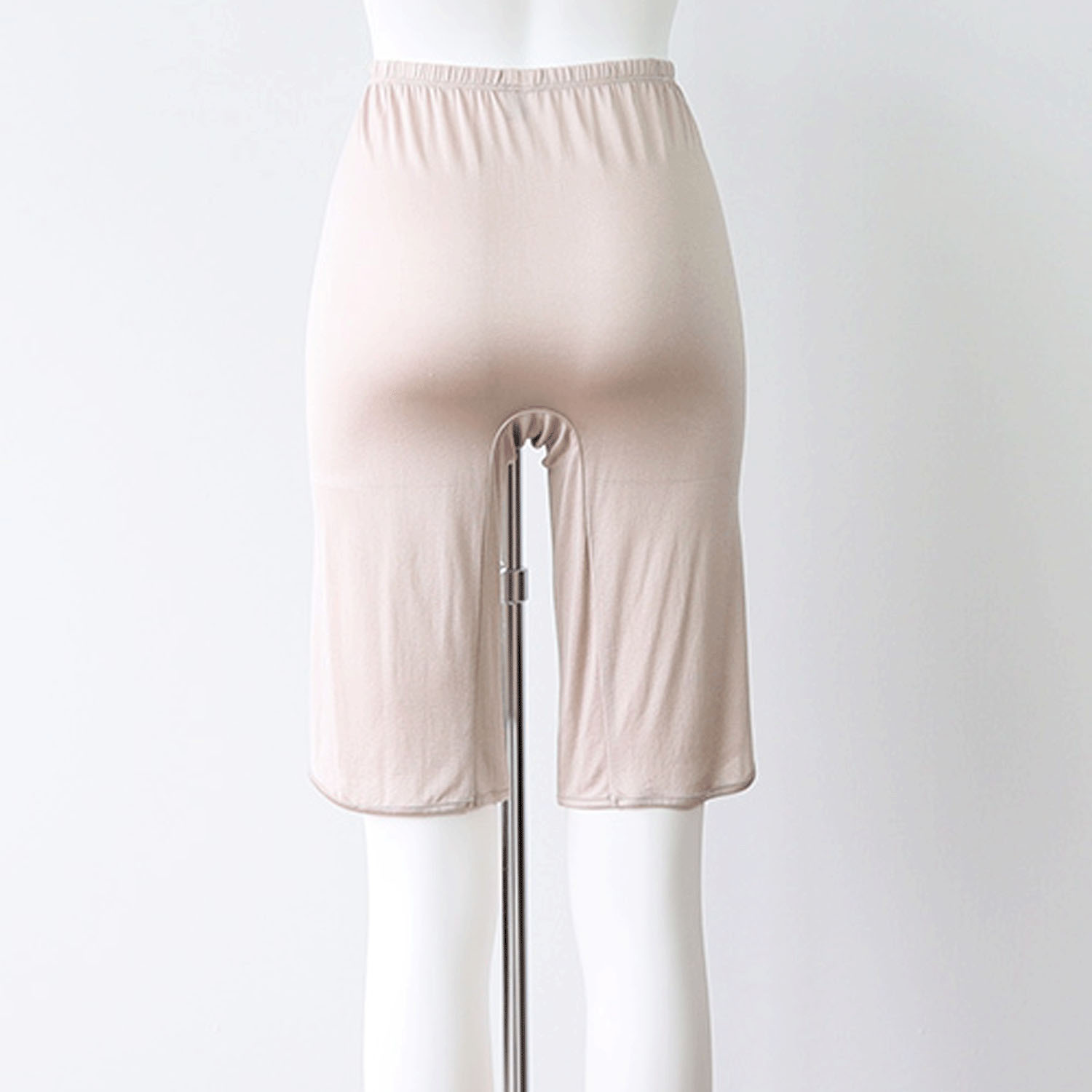 正絹シルク100％インナー 5分丈ボトム （天竺編み） - 画像6