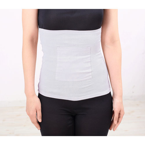 【新品番】シルクスパン無地腹巻M／L - 画像2