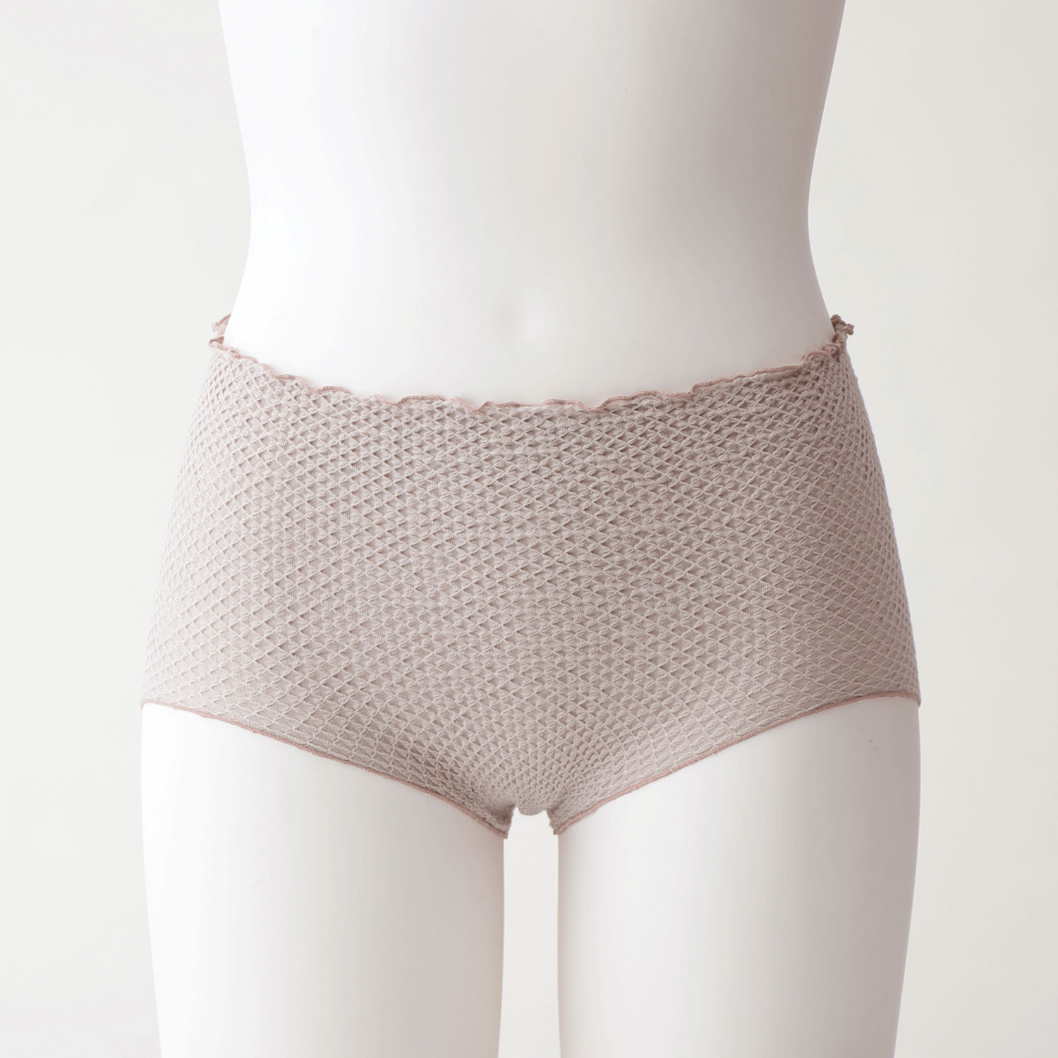 メローショーツ M サンドベージュ のびりら - 画像1