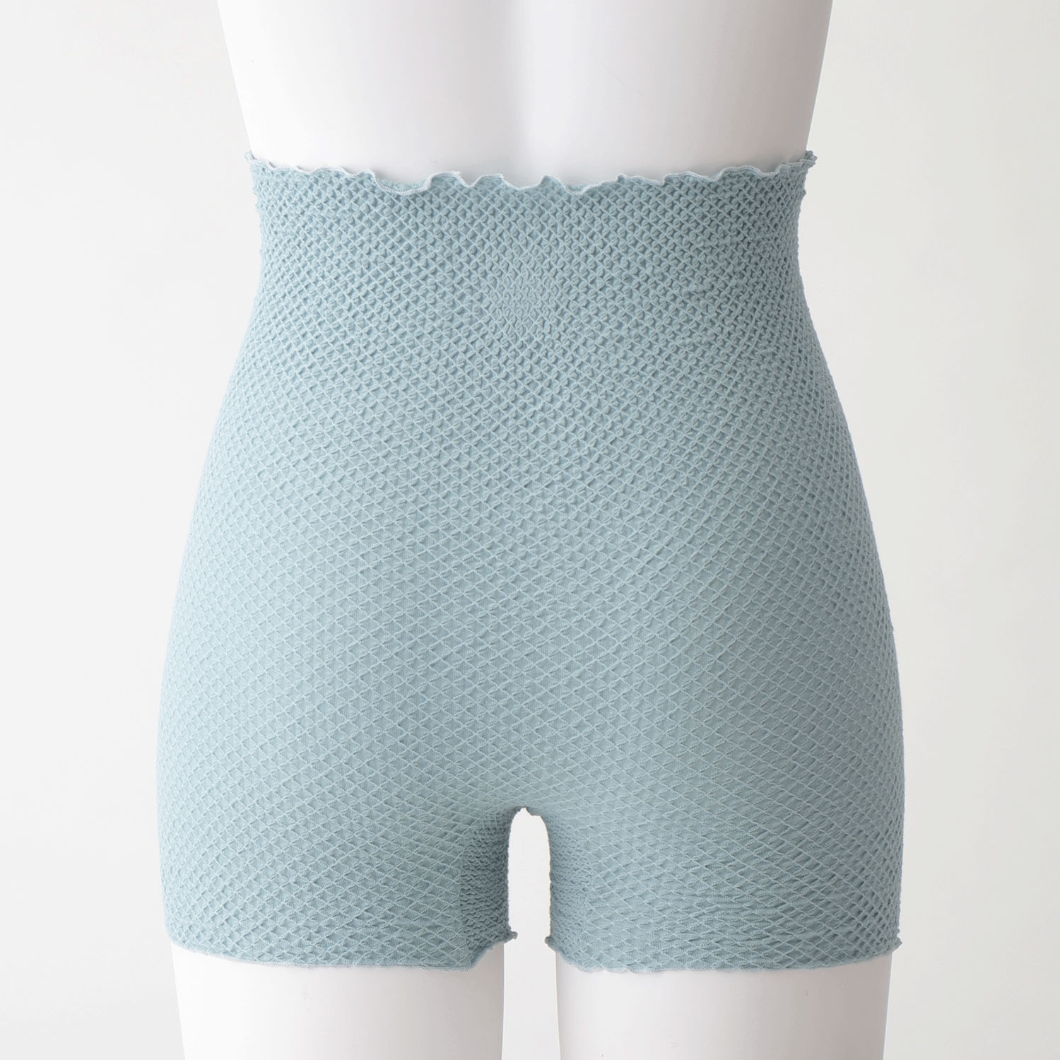 ポケット付腹巻パンツ M ウォーターグリーン のびりら - 画像2