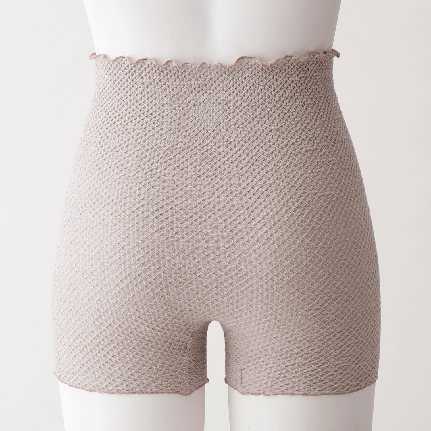 ポケット付腹巻パンツ M サンドベージュ のびりら - 画像2