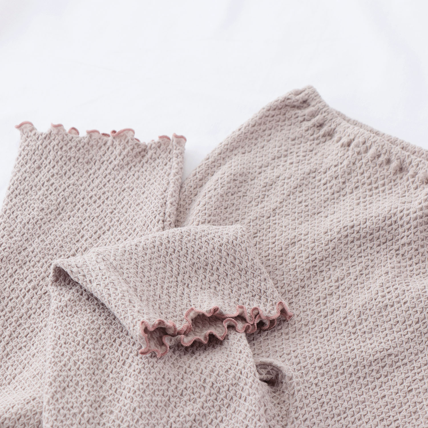 レギンス M サンドベージュ のびりら - 画像7