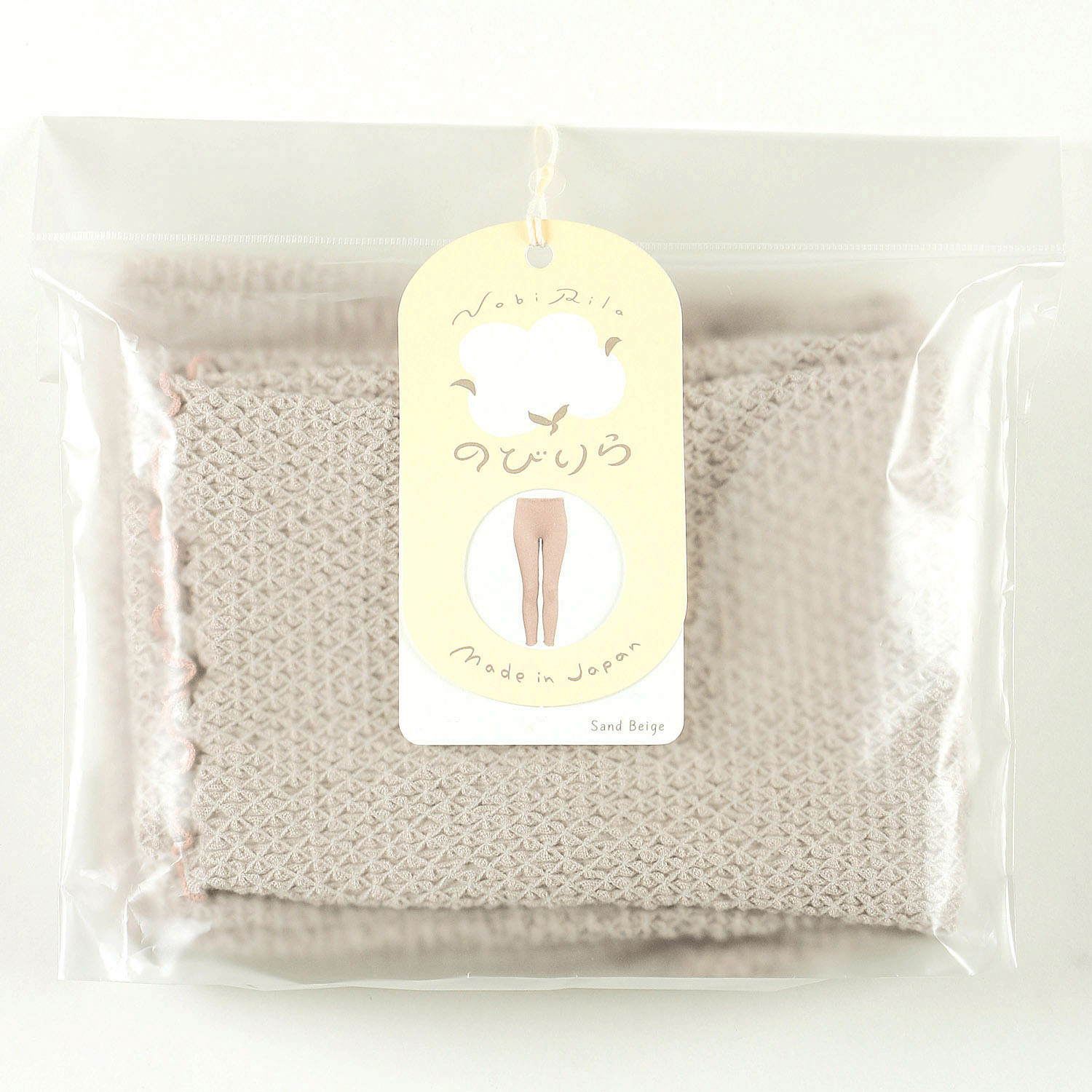 レギンス L サンドベージュ のびりら - 画像8