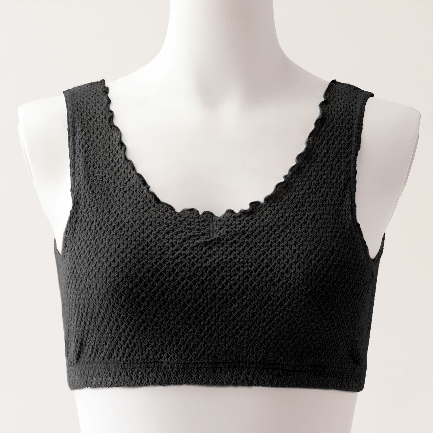 リラックスブラ M ブラック のびりら - 画像1