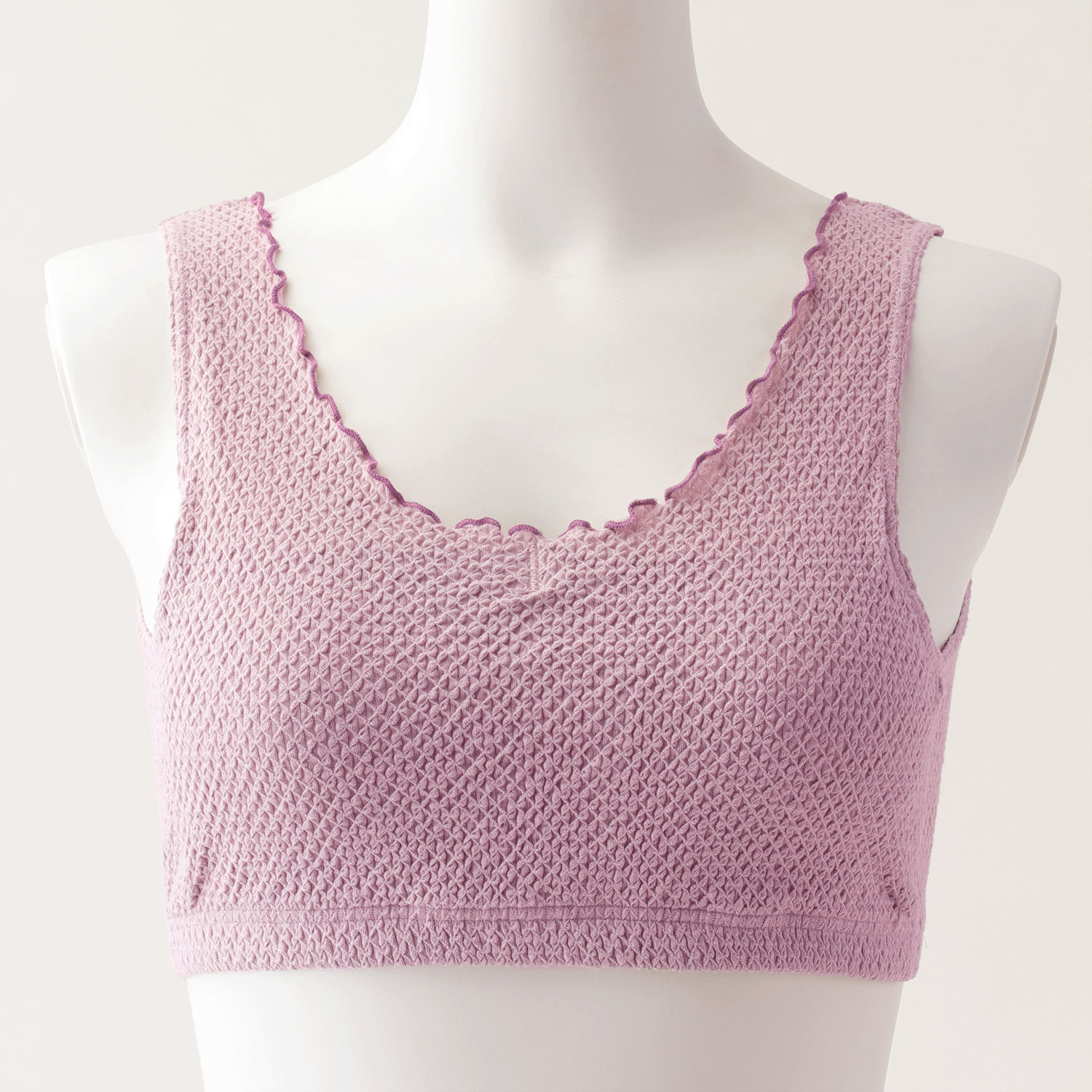 リラックスブラ M オールドライラック のびりら - 画像1