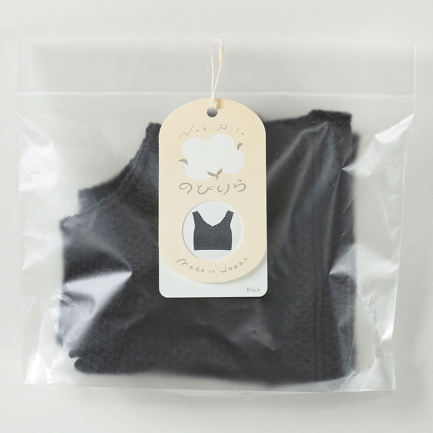 リラックスブラ L ブラック のびりら - 画像8