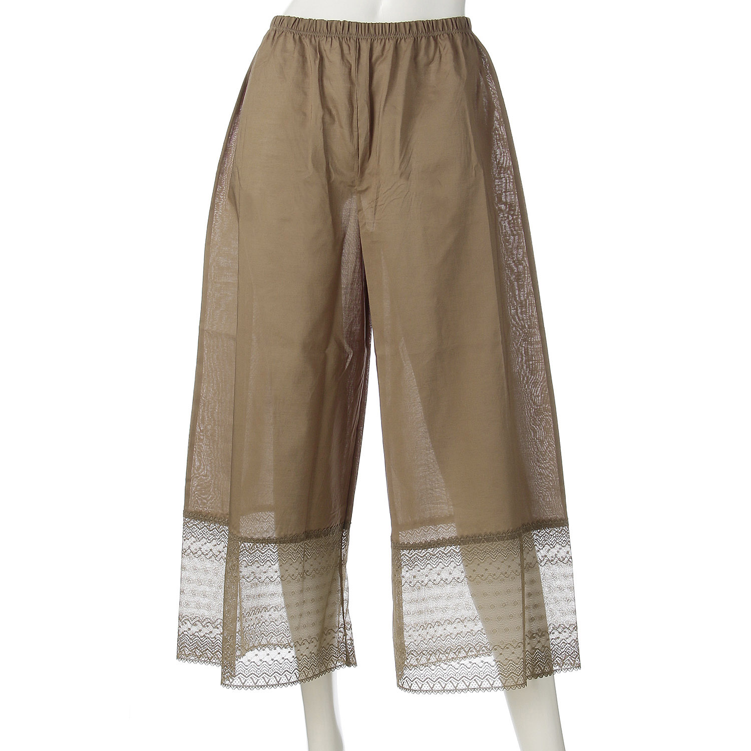 見せテコ！ひざ下ロングボトム