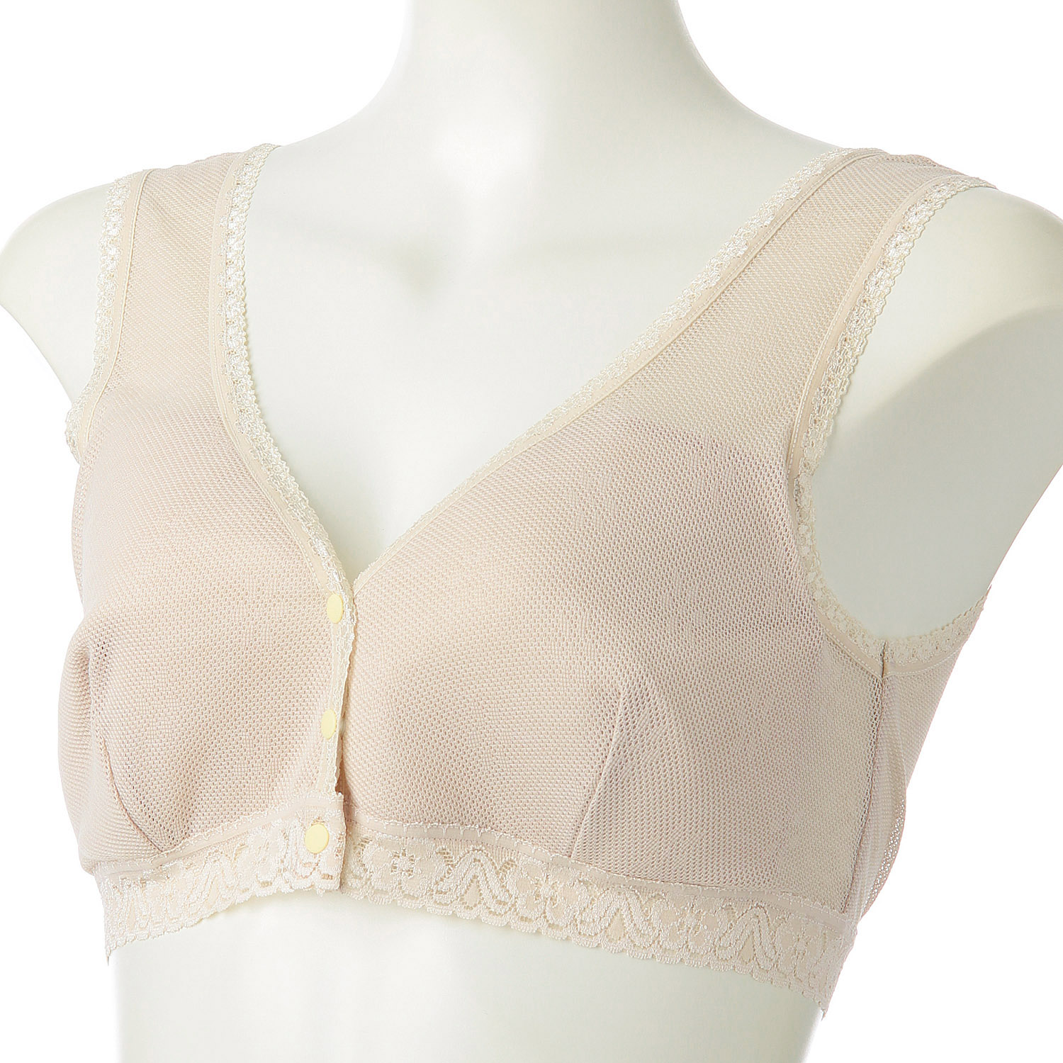 せせらぎ物語 らくらく前開きブラML - 画像1