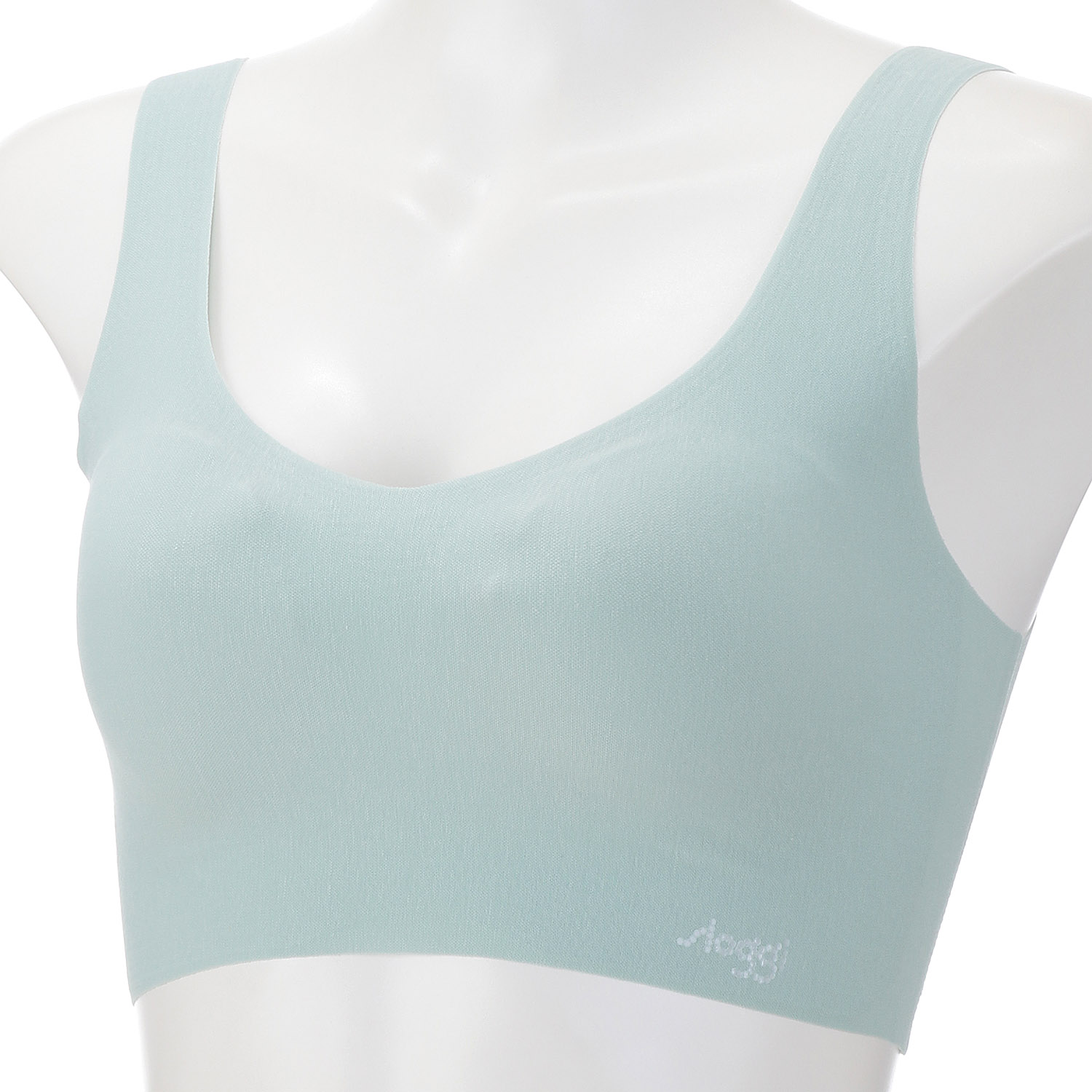 【お取り寄せ】スロギー ゼロ フィール 綿混 ハーフトップブラ - 画像4