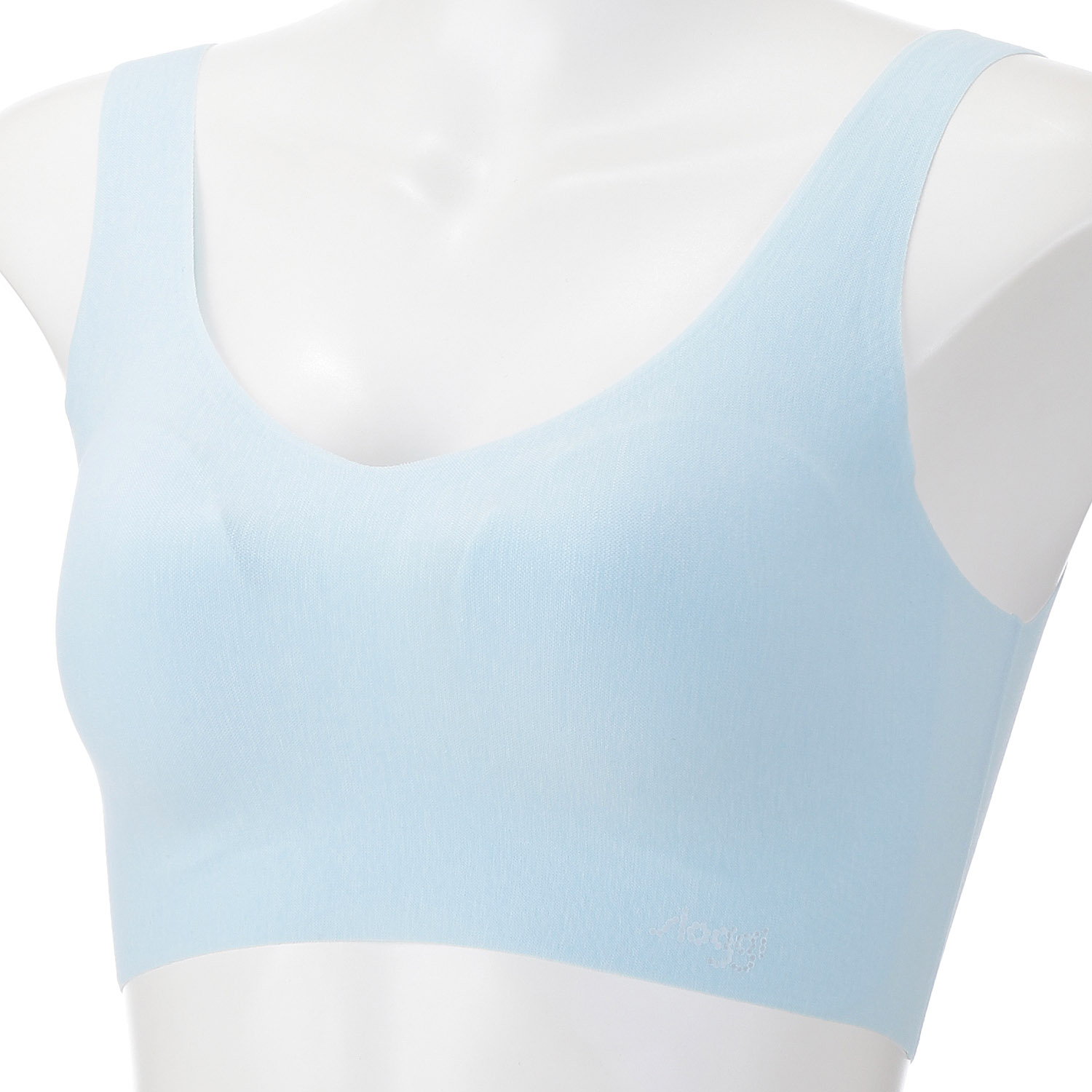 【お取り寄せ】スロギー ゼロ フィール 綿混 ハーフトップブラ - 画像8