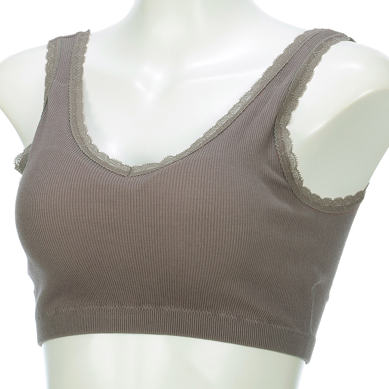 ATSUGI NUDE Make成型リブハーフトップ - 画像2