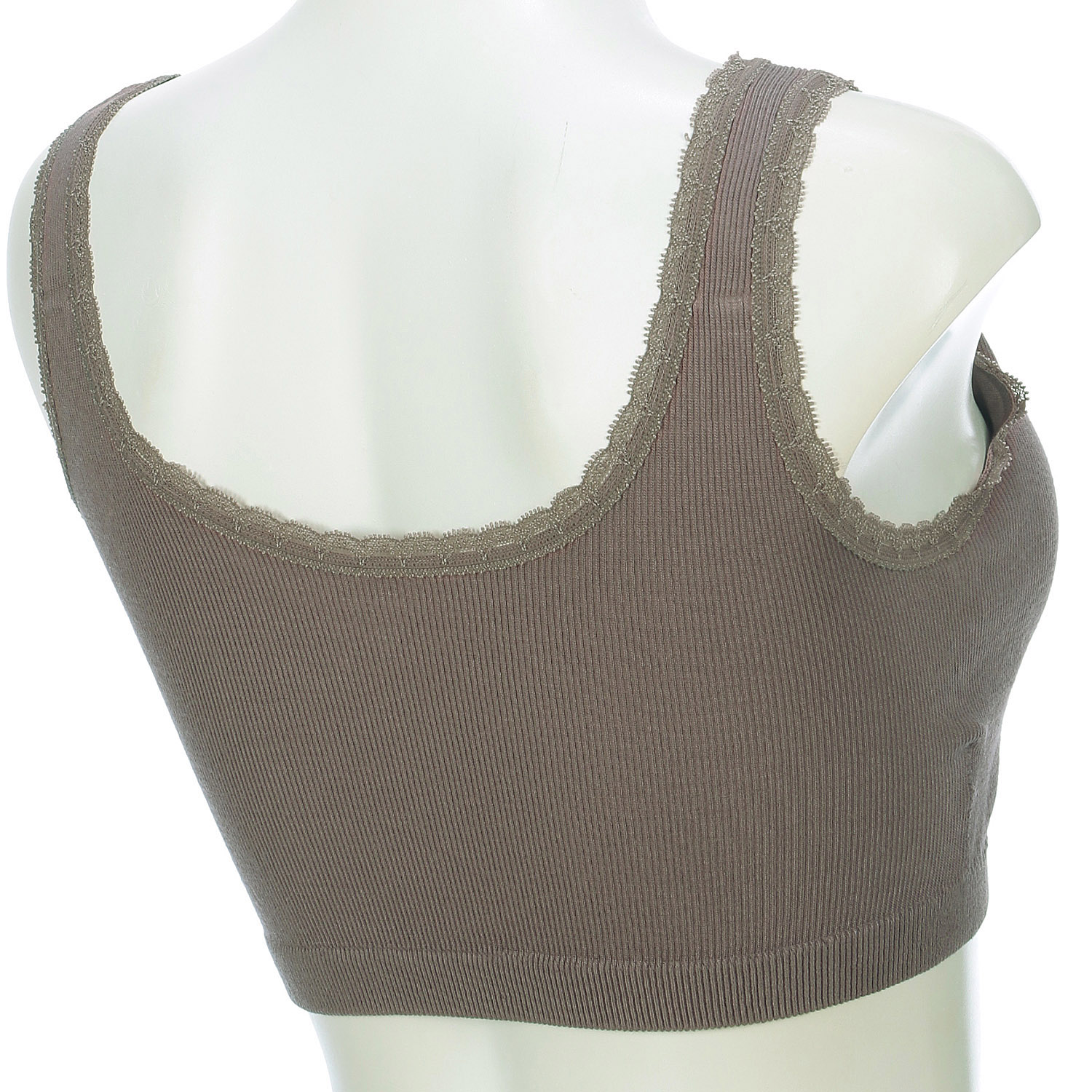 ATSUGI NUDE Make成型リブハーフトップ - 画像3