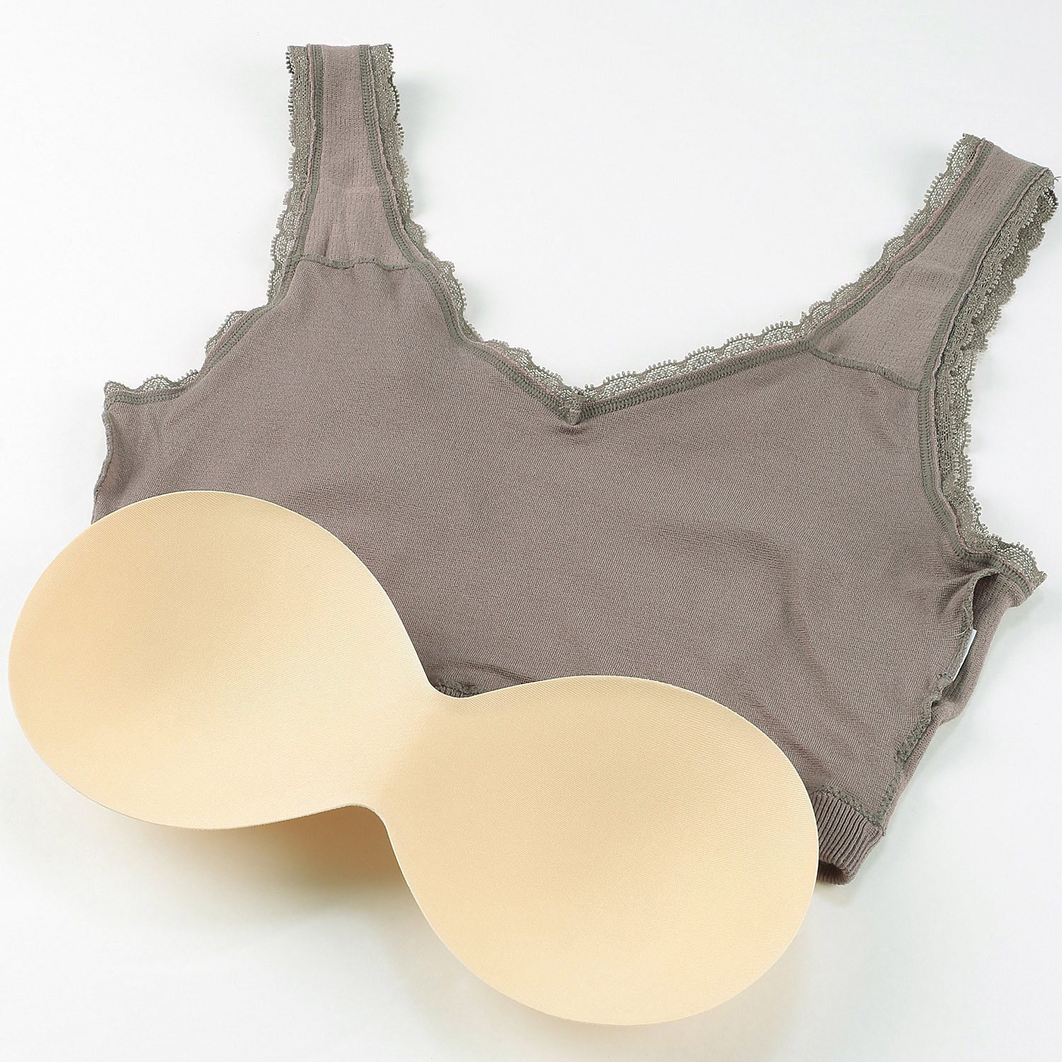 ATSUGI NUDE Make成型リブハーフトップ - 画像4